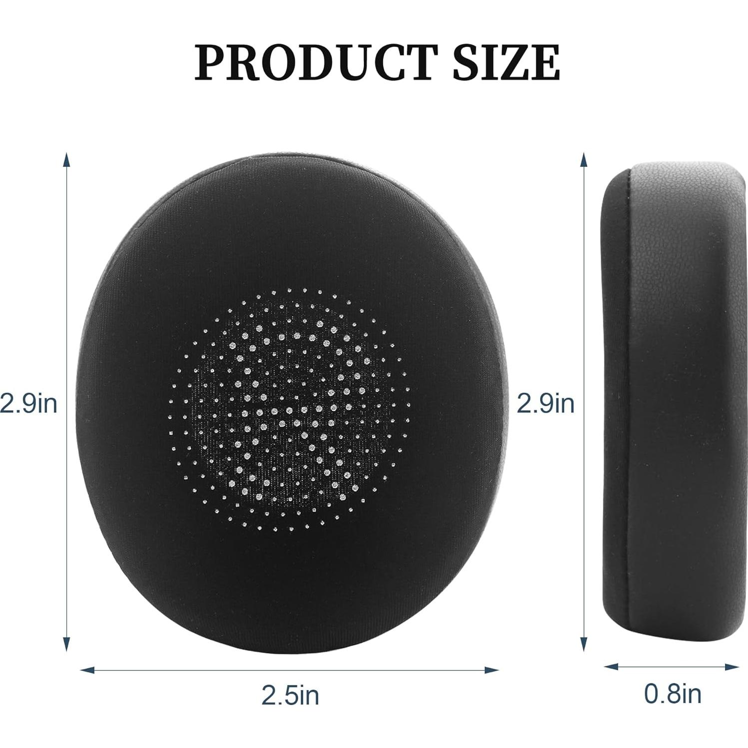 Almohadillas de Repuesto Jabra Evolve2 65/40/Elite 45h Gel Negro