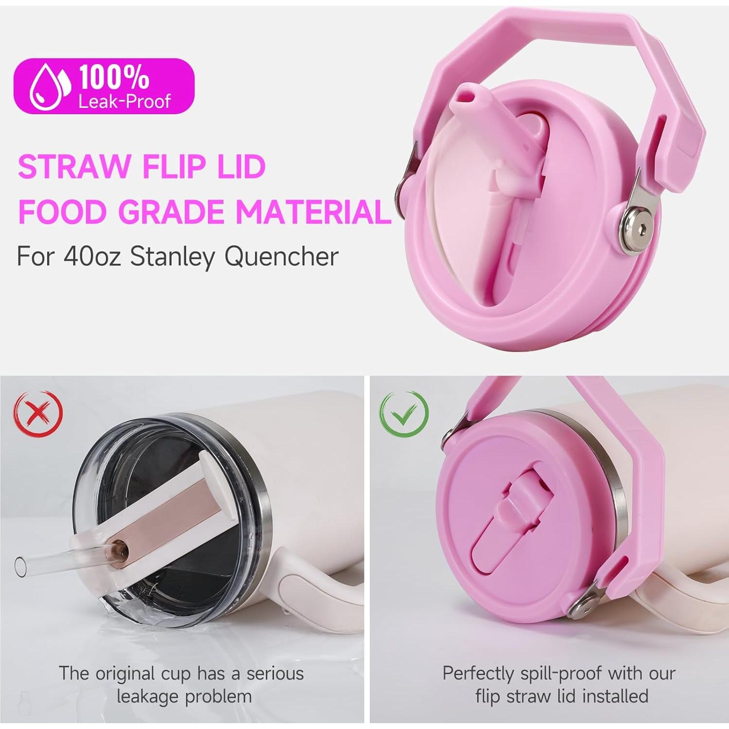 Tapa a Prueba de Fugas ANTAND para Taza Stanley 40 oz - 2 Piezas