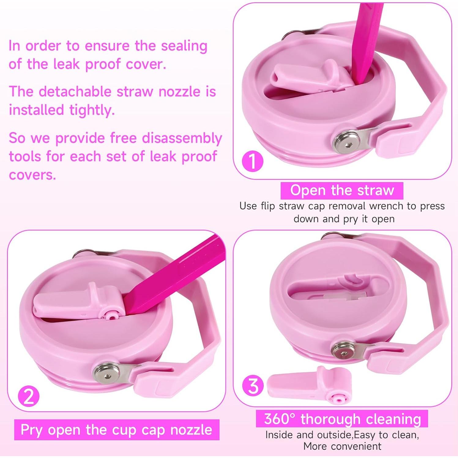 Tapa a Prueba de Fugas ANTAND para Taza Stanley 40 oz - 2 Piezas