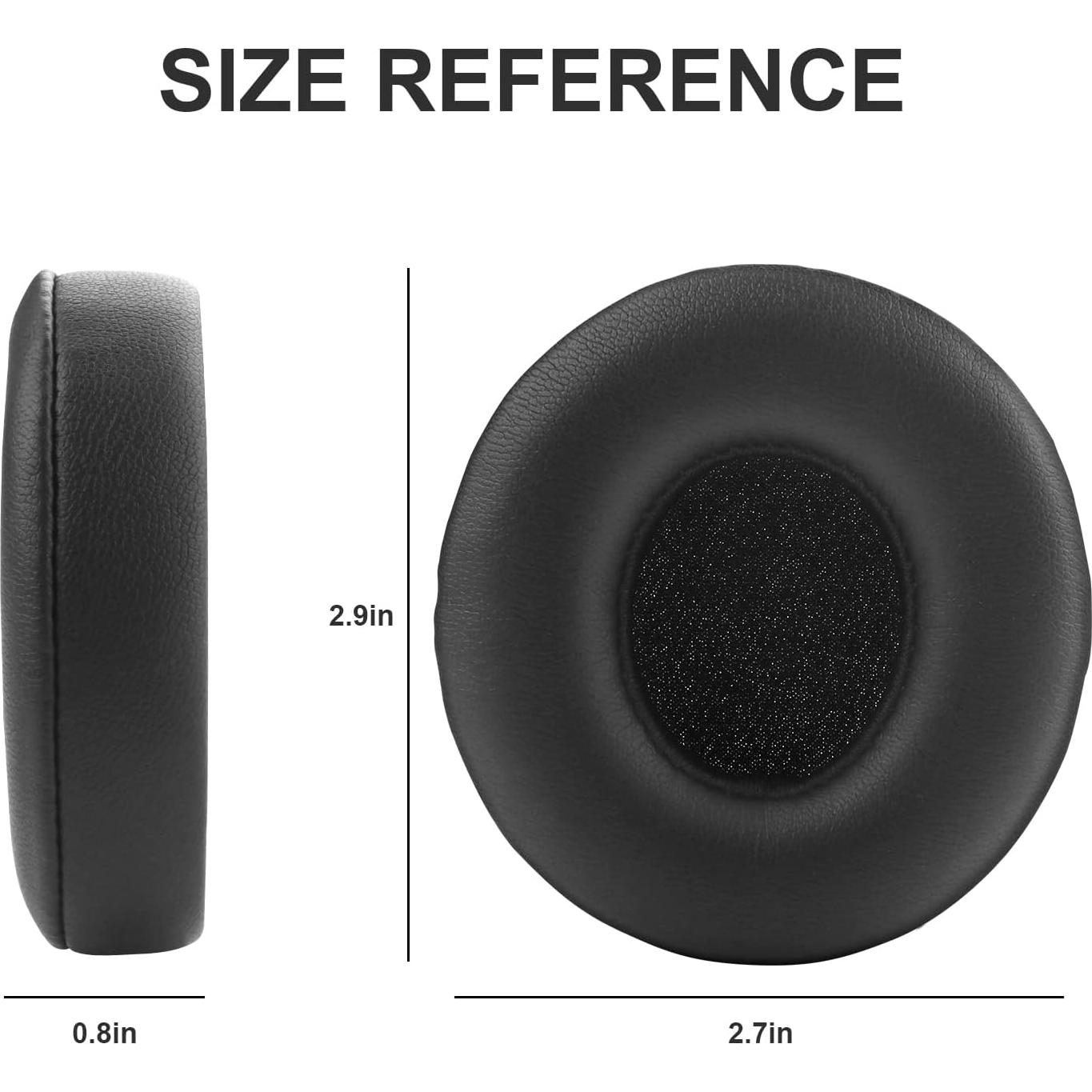 Almohadillas de Reemplazo para Auriculares Beats Solo 4 - Negro