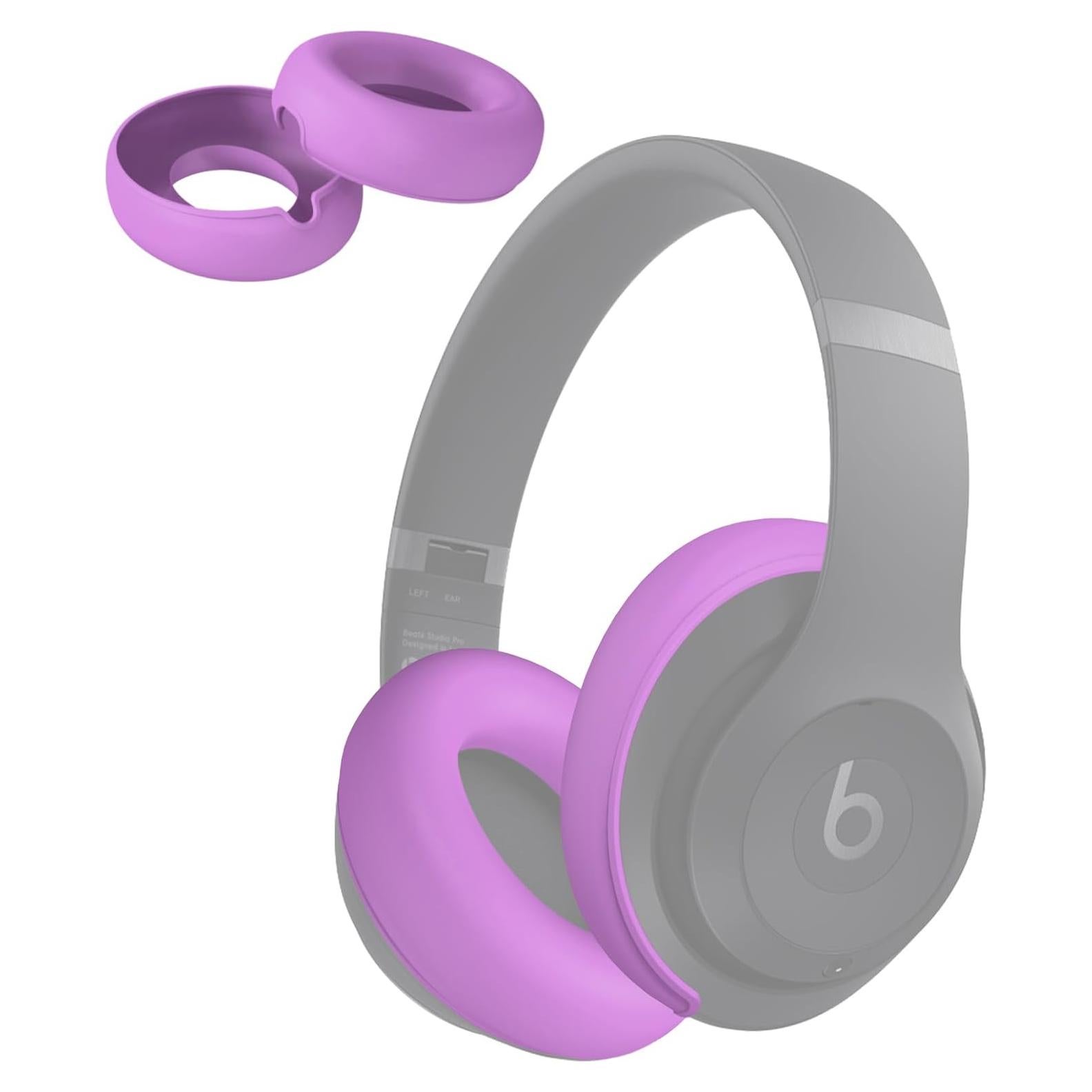 Funda de Silicona Morada para Auriculares Beats Studio Pro