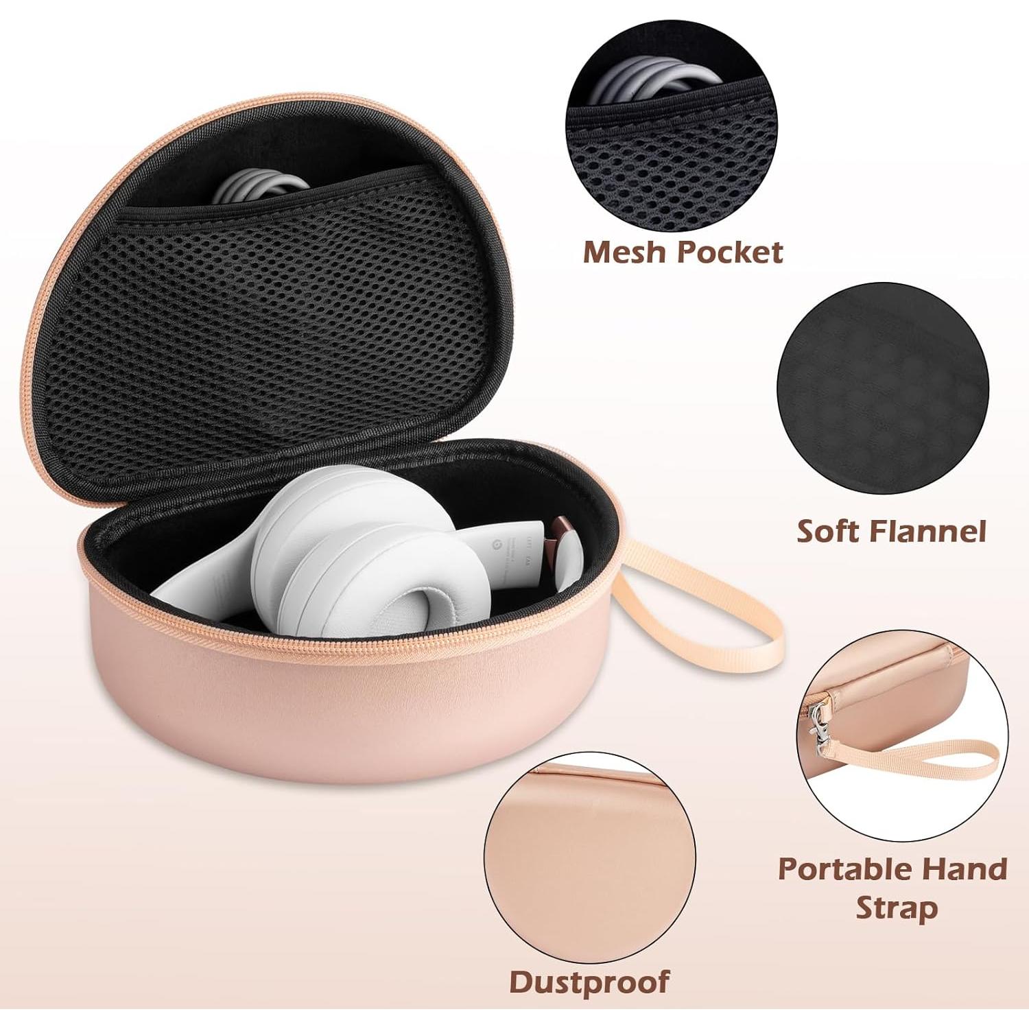 Funda Dura para Auriculares Beats Studio Pro/Solo 2/3/4 Oro