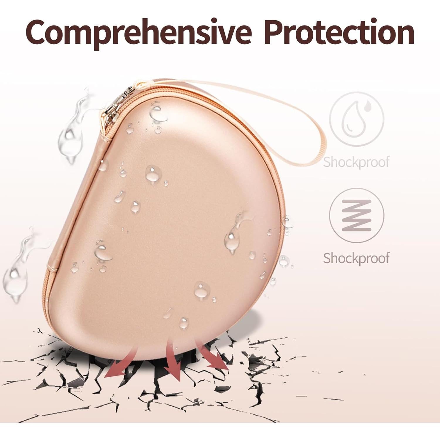 Funda Dura para Auriculares Beats Studio Pro/Solo 2/3/4 Oro