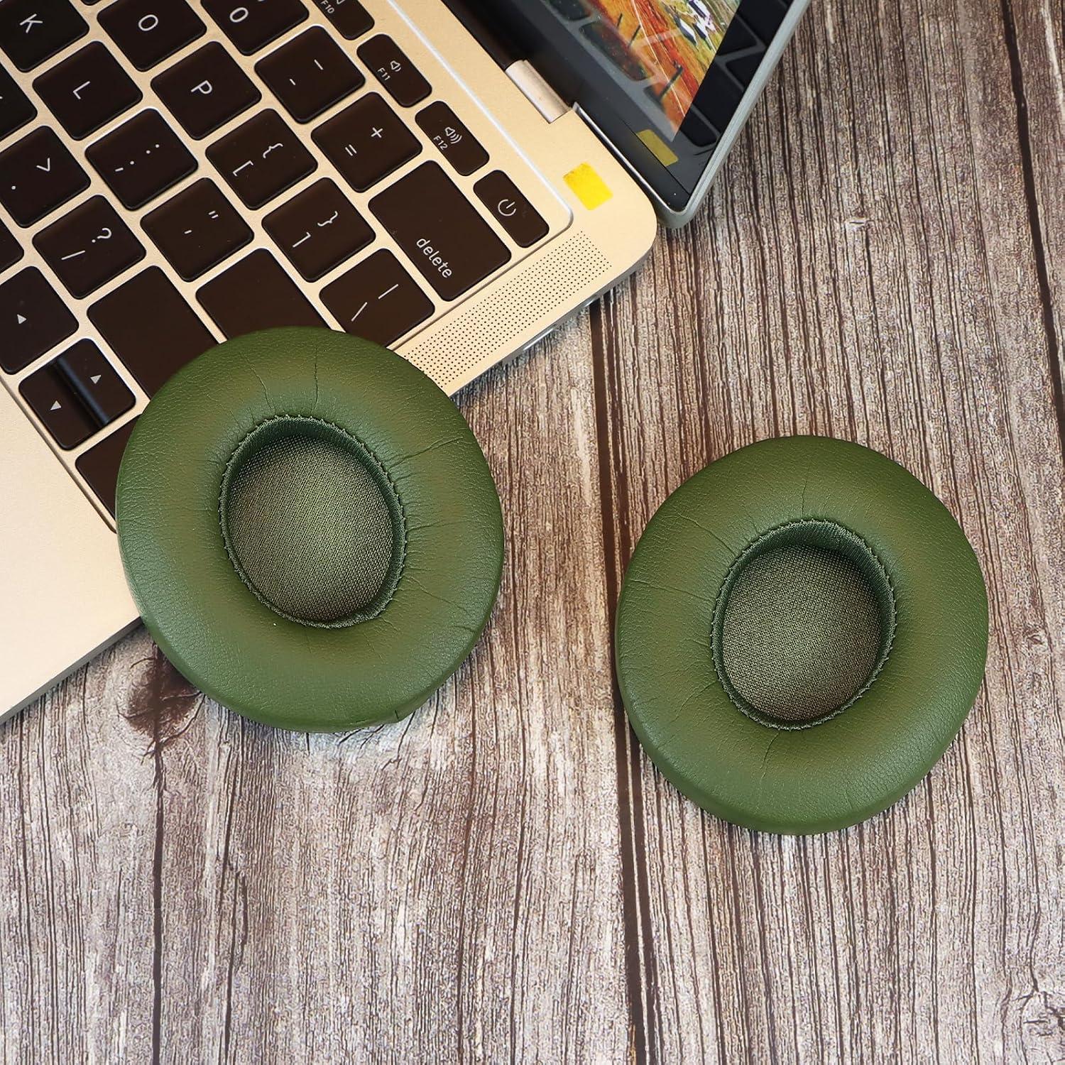 Almohadillas de Reemplazo para Auriculares Beats Solo 2 y 3 - Verde