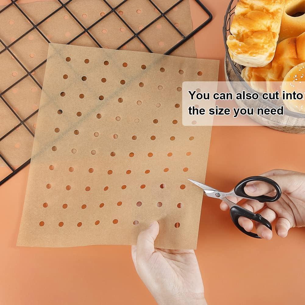 Forros de Horno de Freidora de Aire BYKITCHEN 100 Piezas 22.86x27.94 cm