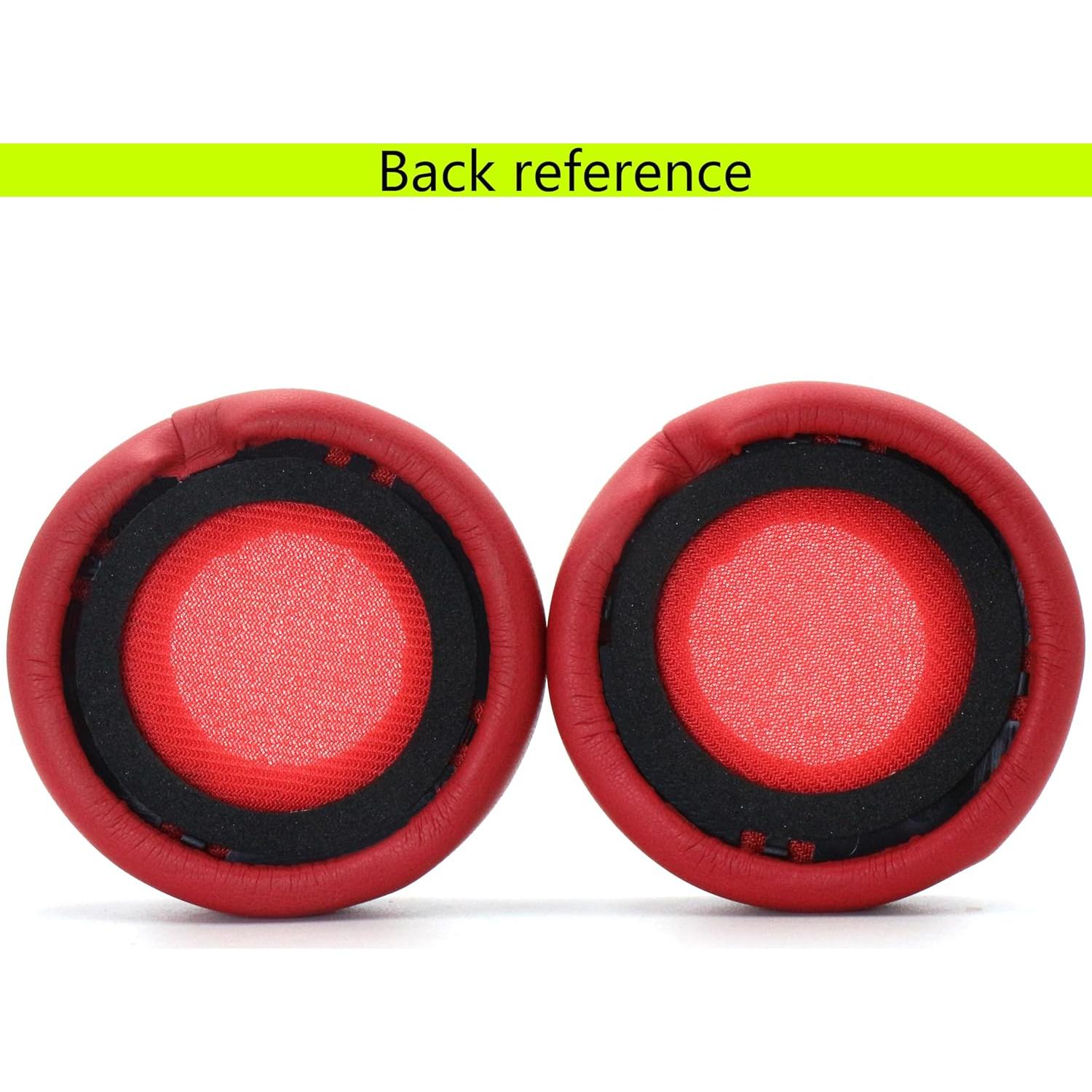 Almohadillas de Repuesto AKHQC para Auriculares Beats Mixr On-Ear - Rojo