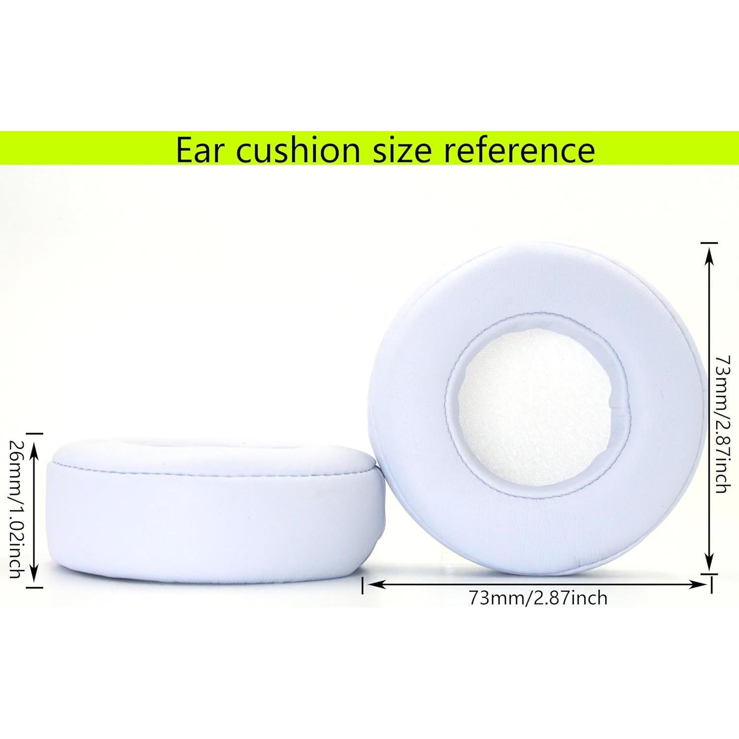 Almohadillas de Repuesto AKHQC para Auriculares Beats Mixr On-Ear - Blancas