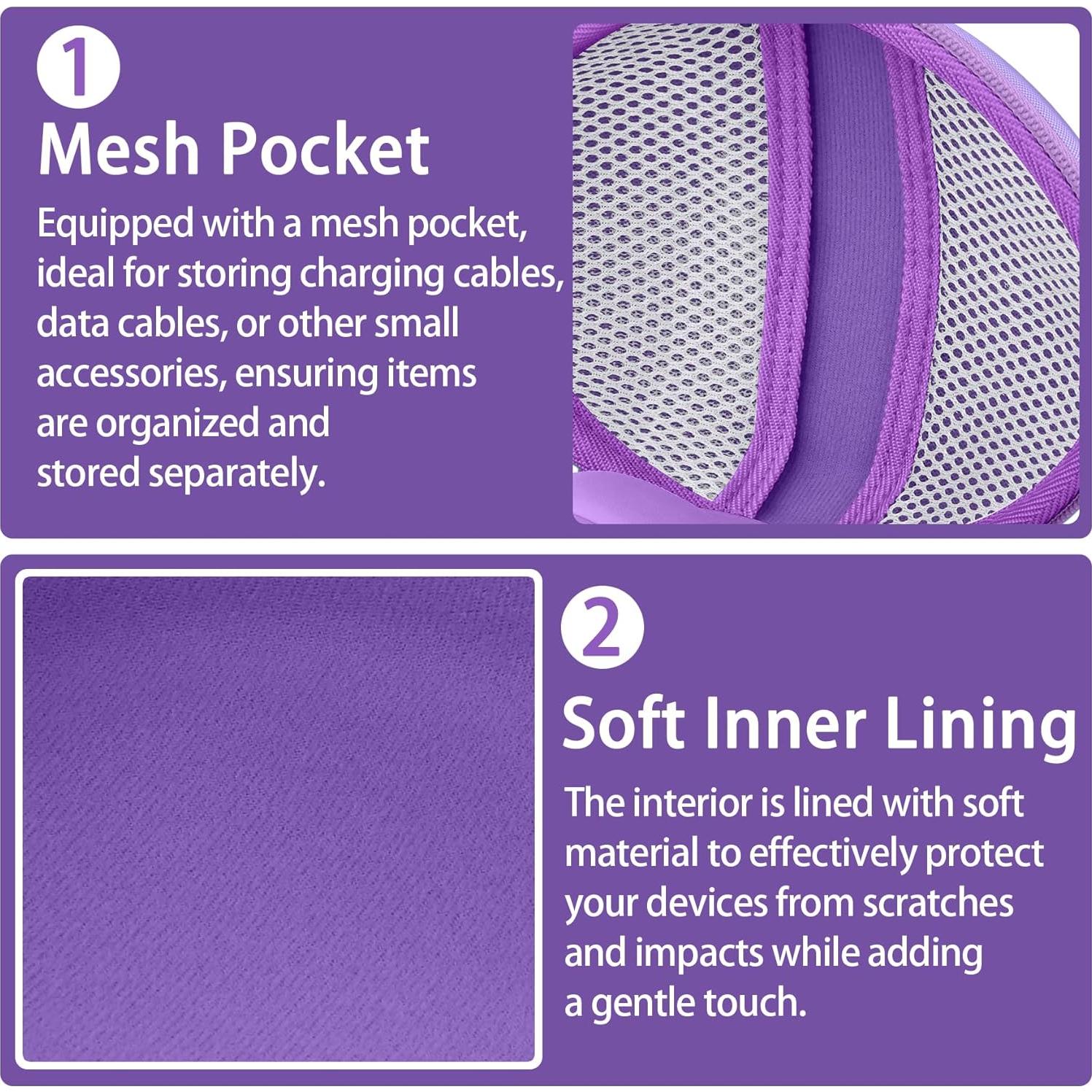 Funda Dura co2CREA para Auriculares Beats Studio Pro - Púrpura