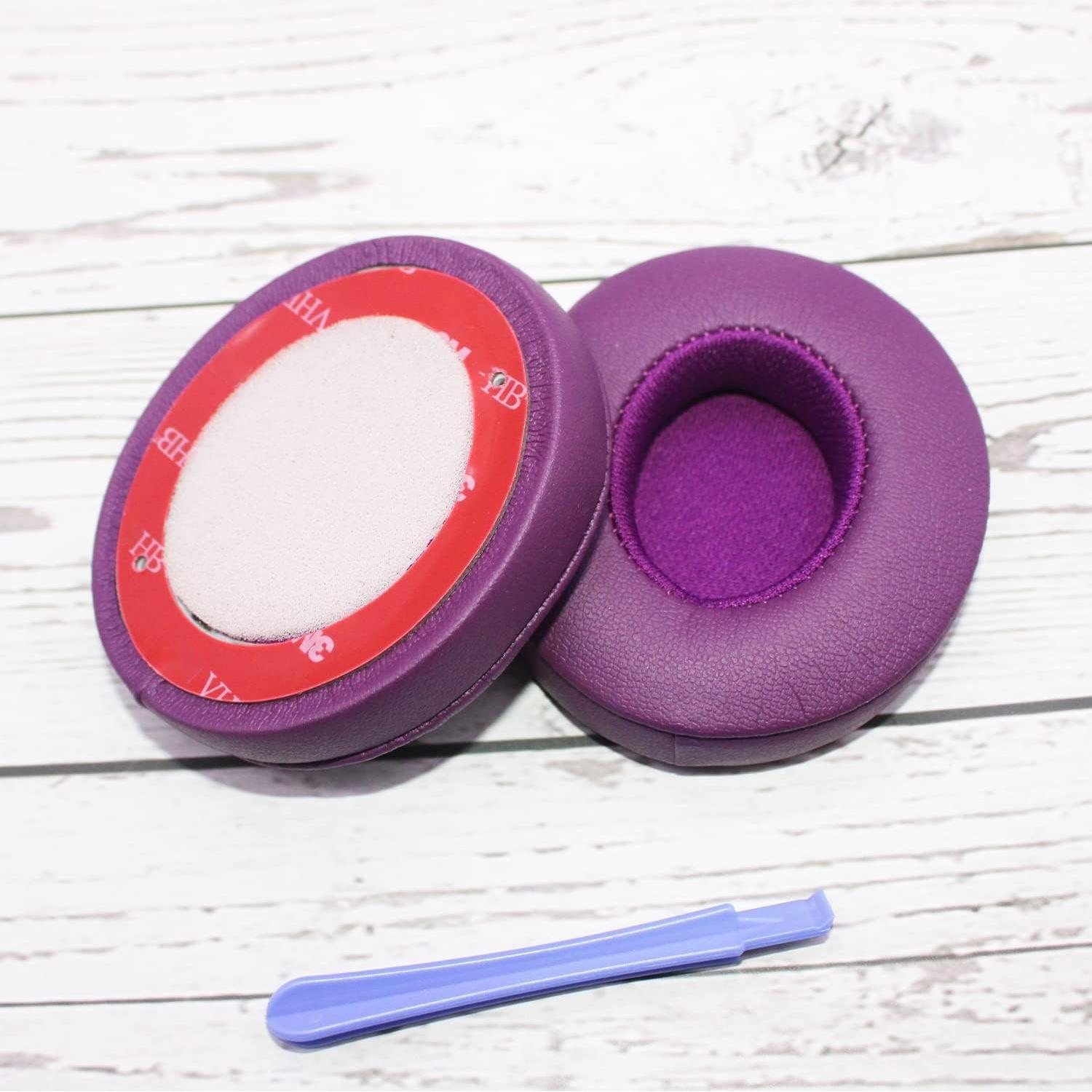 Almohadillas de Reemplazo para Auriculares Beats Solo 2/3 - Púrpura Oscuro