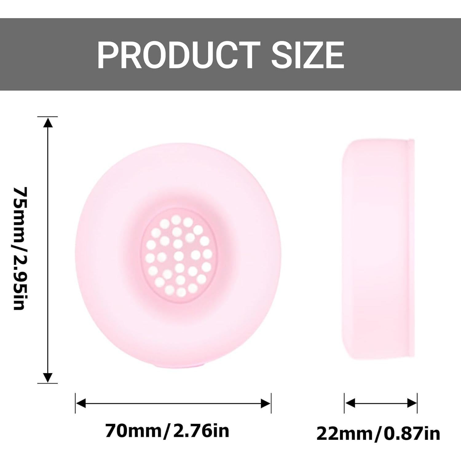 Cubierta de Silicona para Almohadillas Beats Solo 4 Rosa