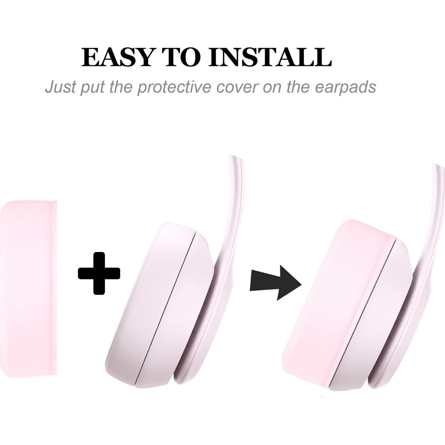 Cubierta de Silicona para Almohadillas Beats Solo 4 Rosa