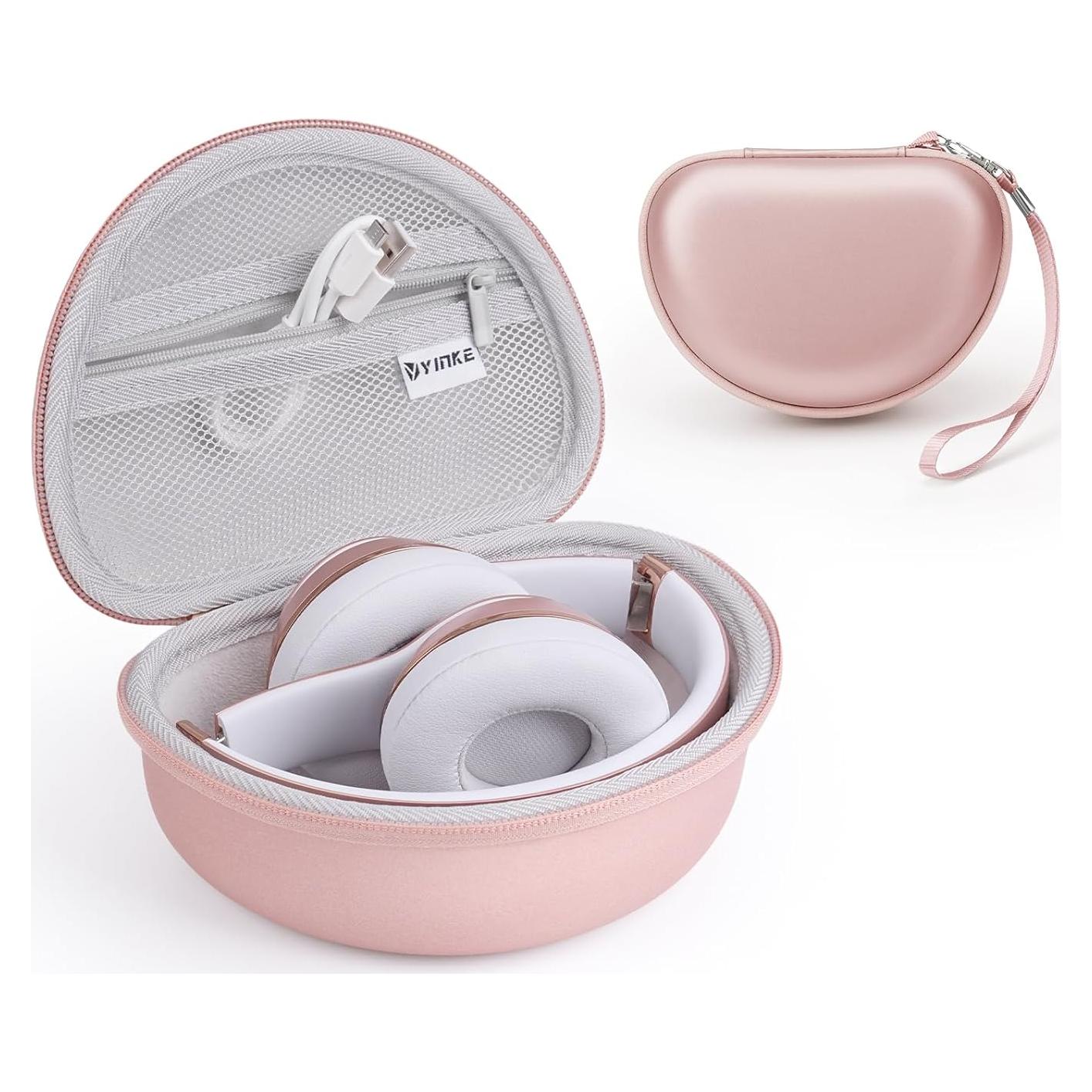 Funda para Auriculares Beats Solo3/Solo4 - Yinke, Oro Rosa