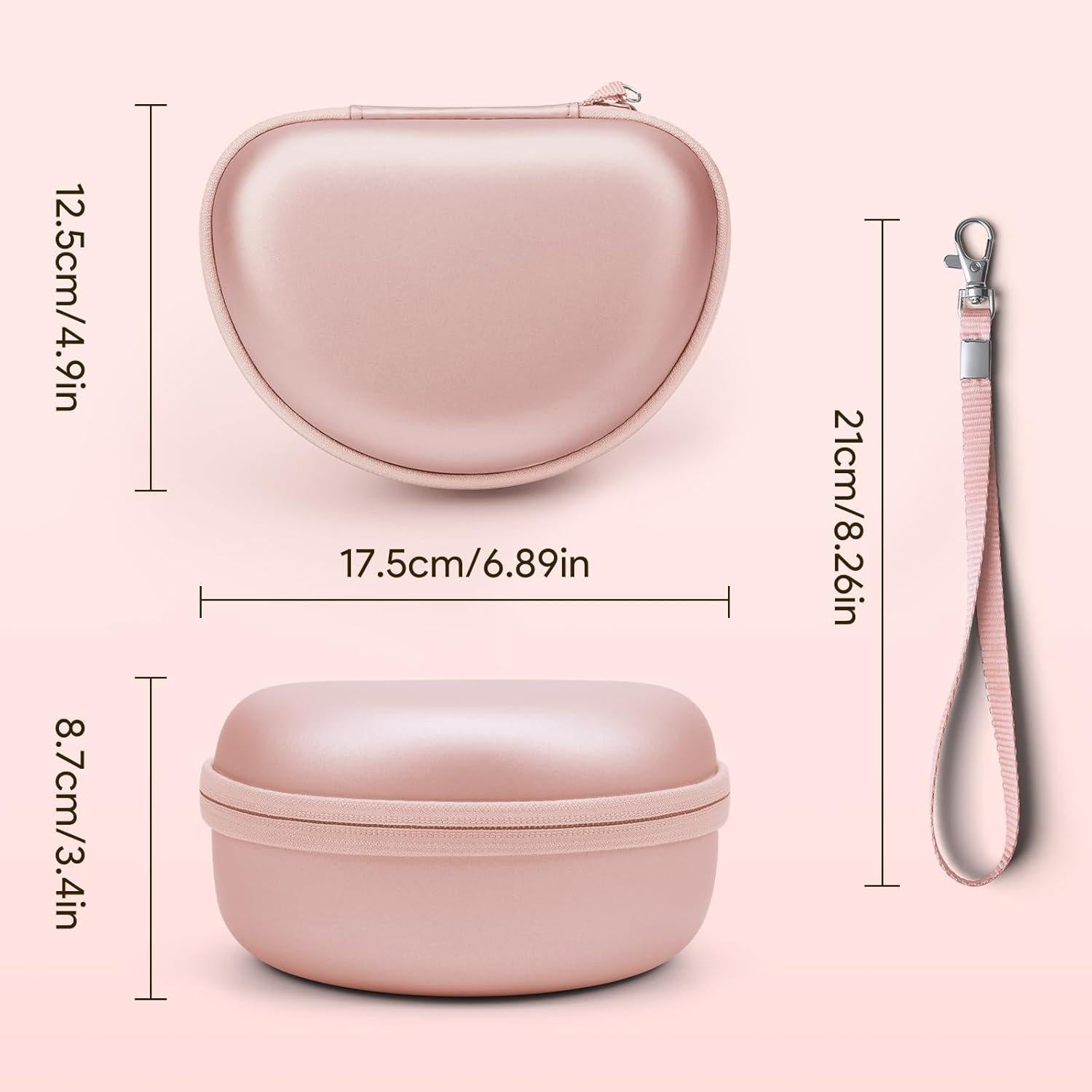 Funda para Auriculares Beats Solo3/Solo4 - Yinke, Oro Rosa