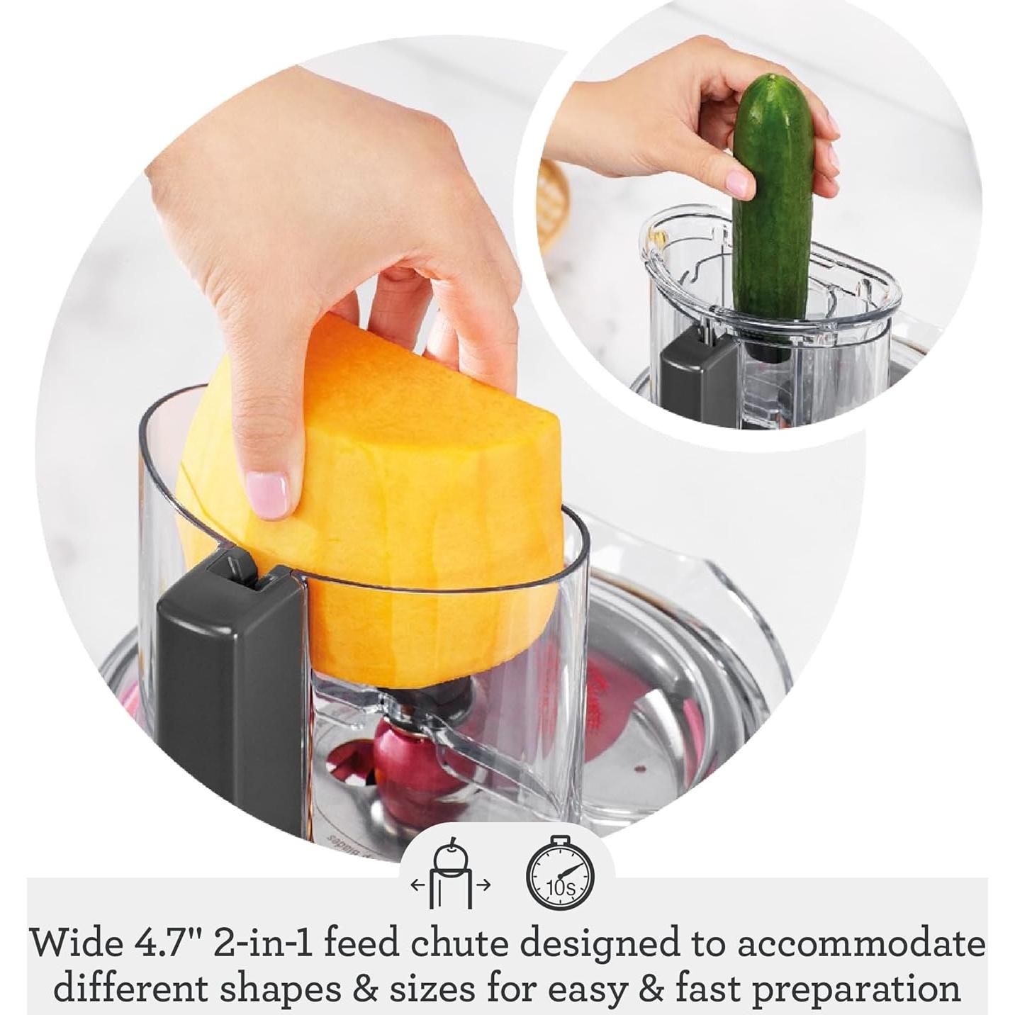 Procesador de Alimentos Breville Paradice 9 Tazas Trufa Negra