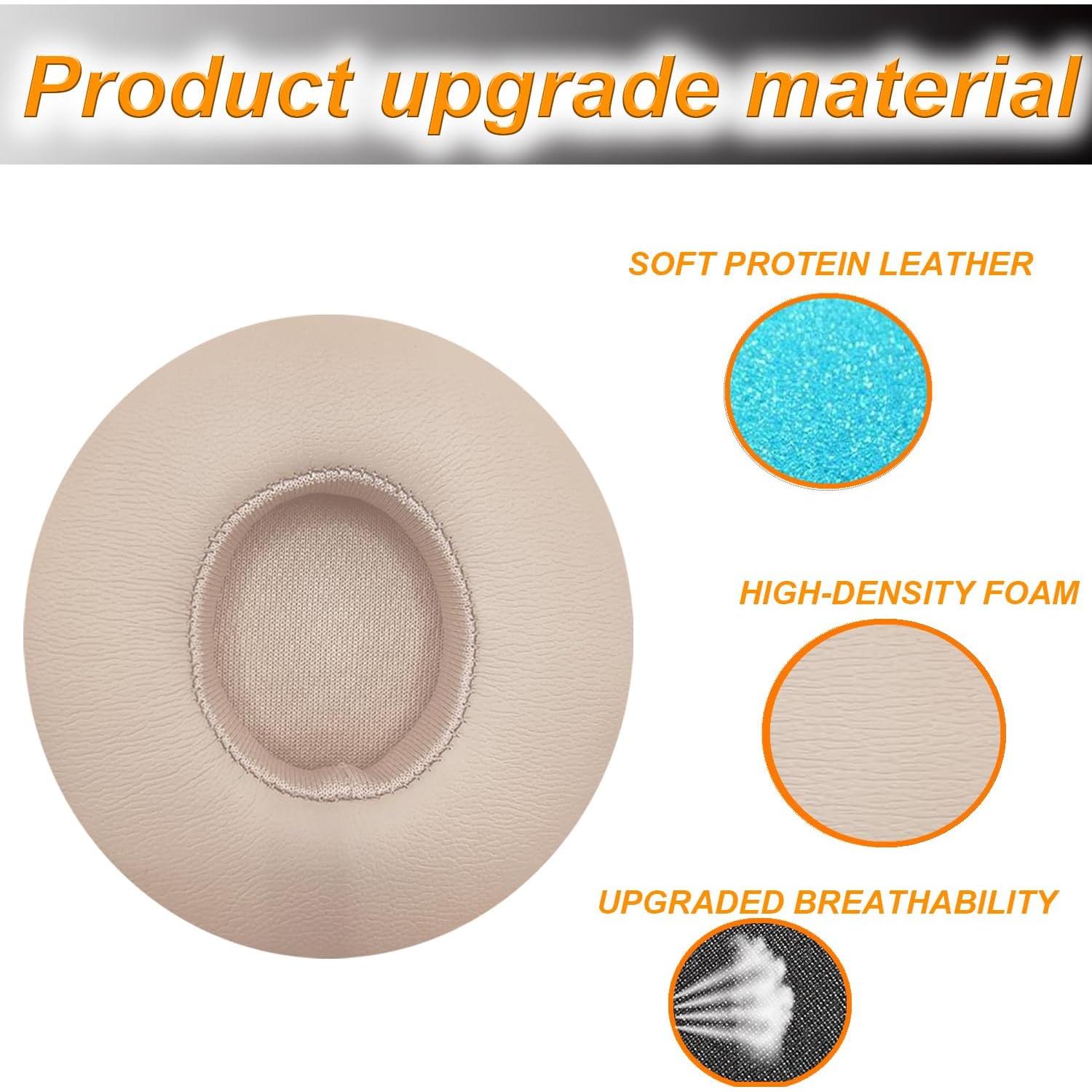 Almohadillas de Reemplazo UOWGA para Auriculares Beats Solo 2