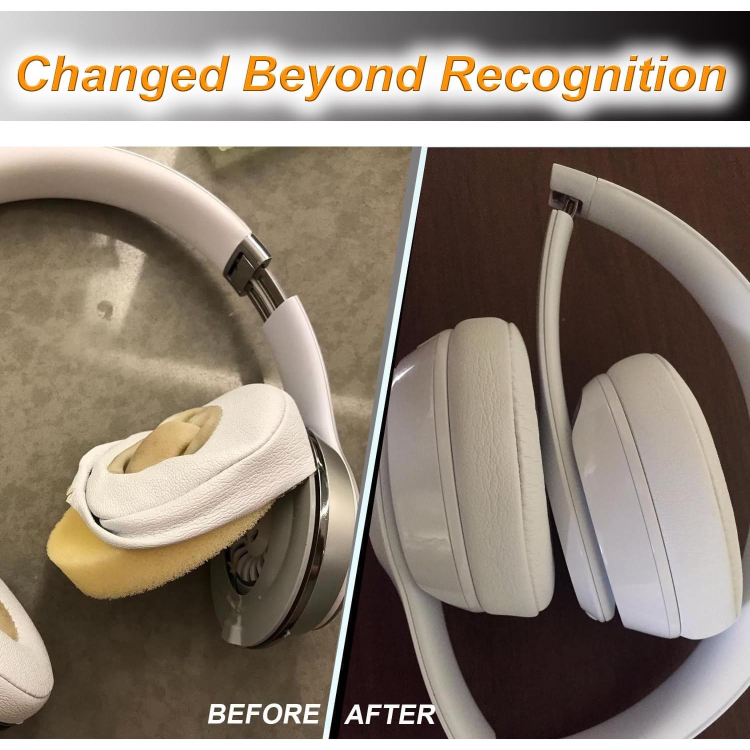 Almohadillas de Reemplazo UOWGA para Auriculares Beats Solo 2