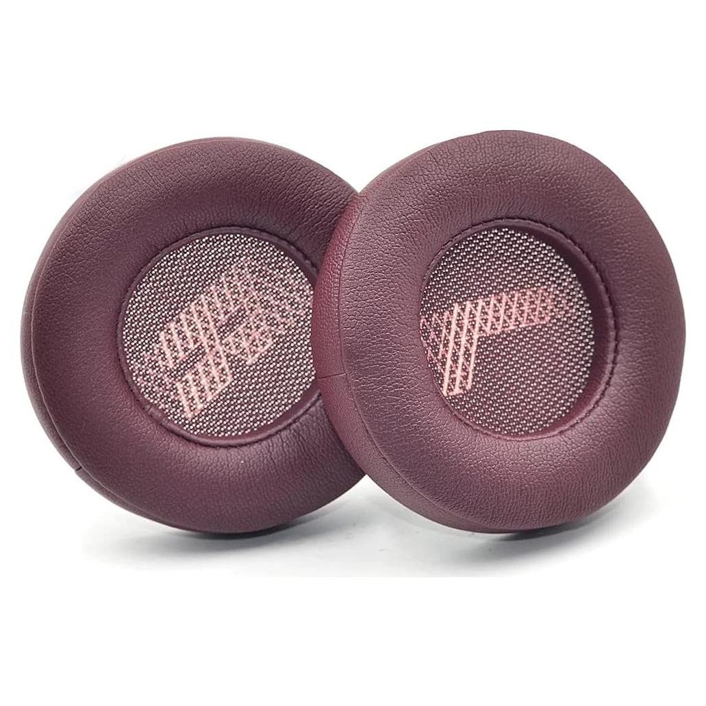 Replacement Earpads Protein Leather Ear Pads Cushions Cover Repair Parts Compatible with JBL Live 400BT Live 460NC On-Ear Wireless Headphones (Wine Red)