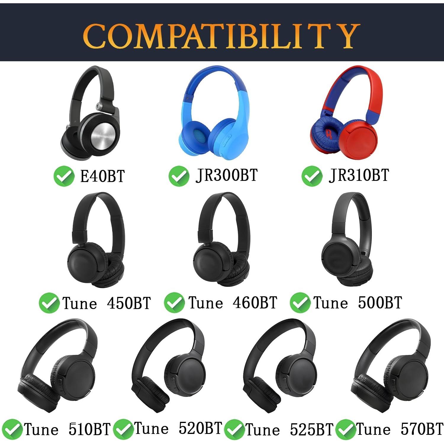 Almohadillas de Gel Refrigerante SOULWIT para Auriculares JBL - Negro