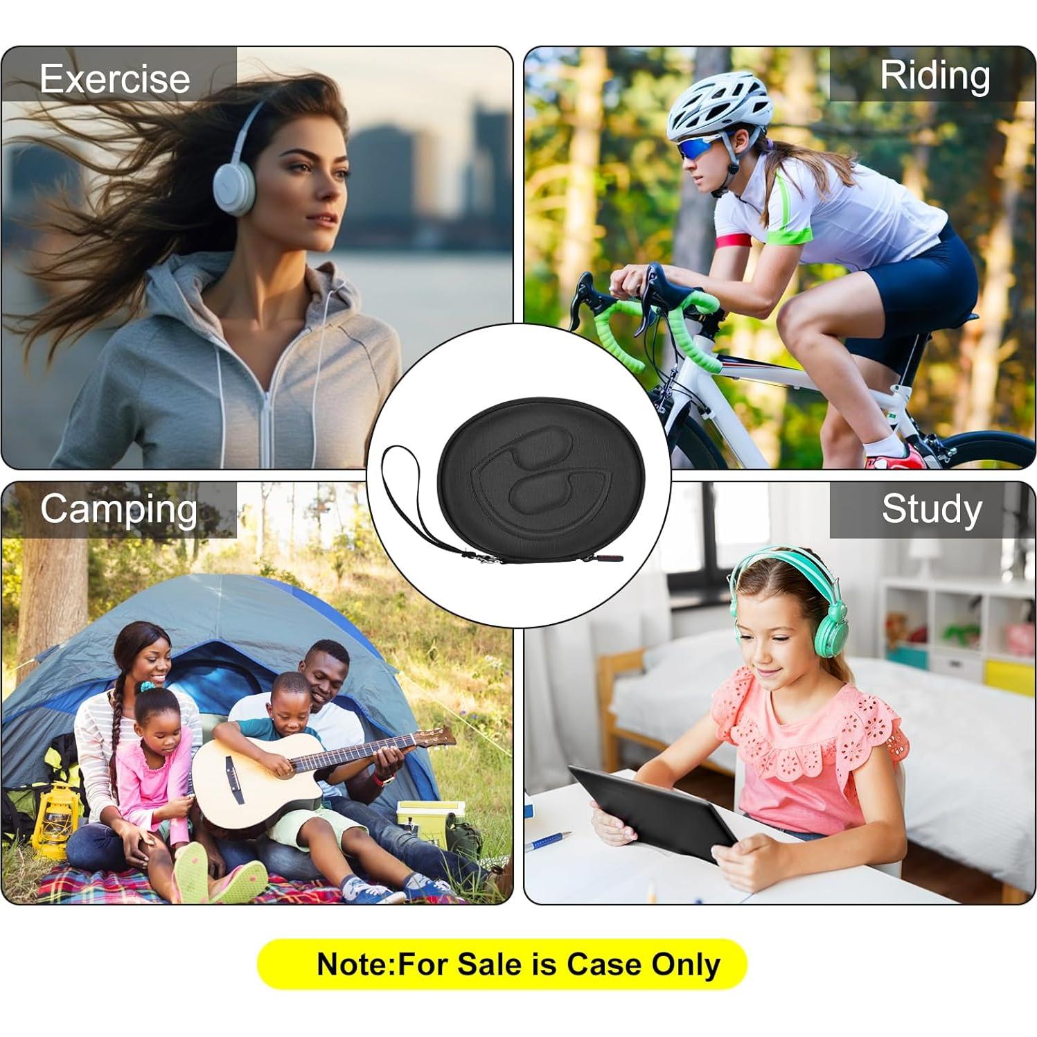 Funda Dura EVA para Auriculares Beats Solo 3/2 y Studio Pro