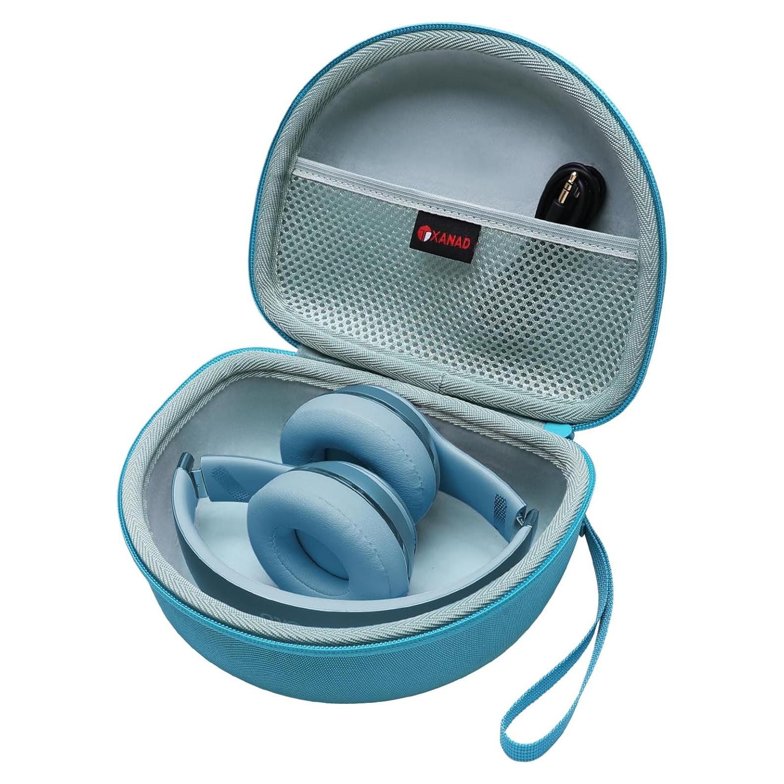 Funda Dura XANAD Verde Menta para Auriculares Beats y TOZO HT2