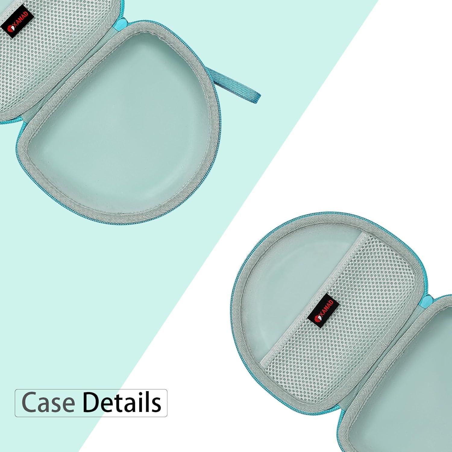 Funda Dura XANAD Verde Menta para Auriculares Beats y TOZO HT2