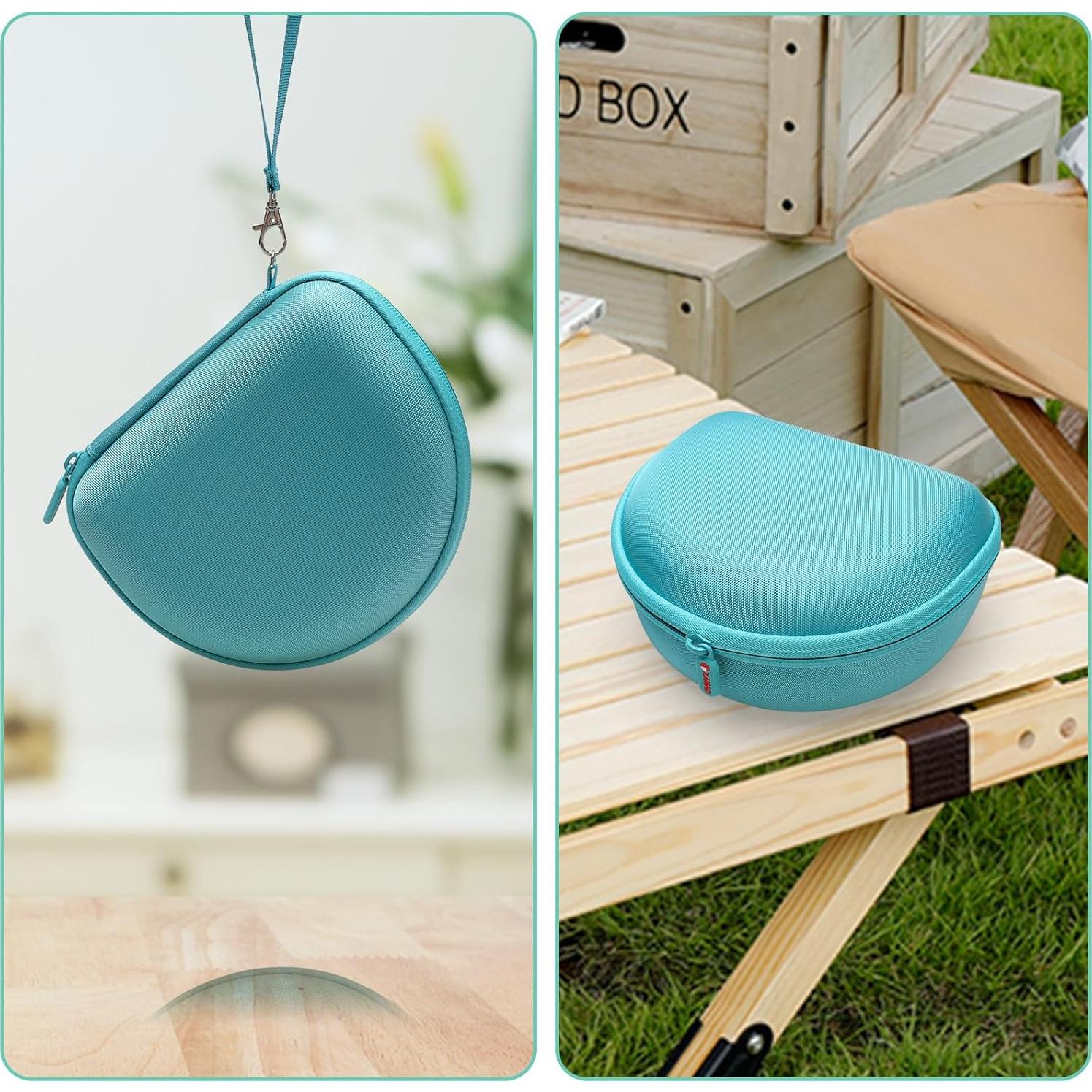 Funda Dura XANAD Verde Menta para Auriculares Beats y TOZO HT2