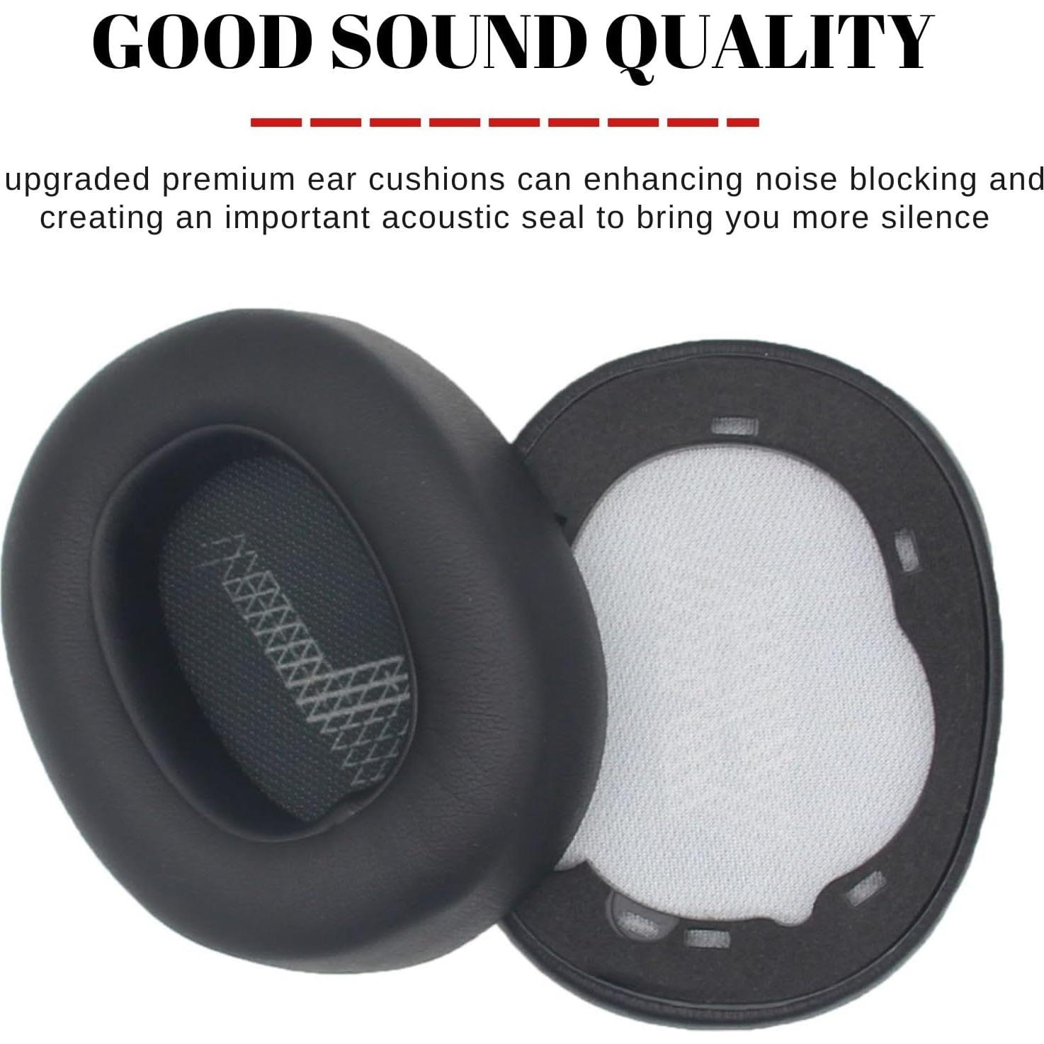 Almohadillas de Reemplazo Elecphbo para JBL E65BTNC y 650BTNC