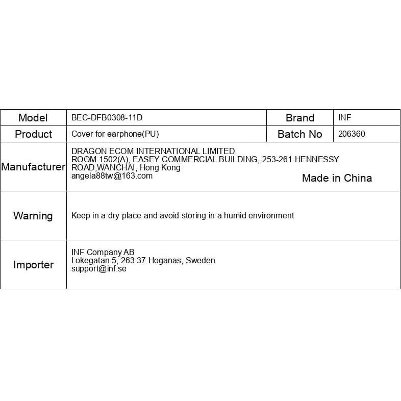 Almohadillas de Reemplazo INF para Auriculares JBL Quantum ONE