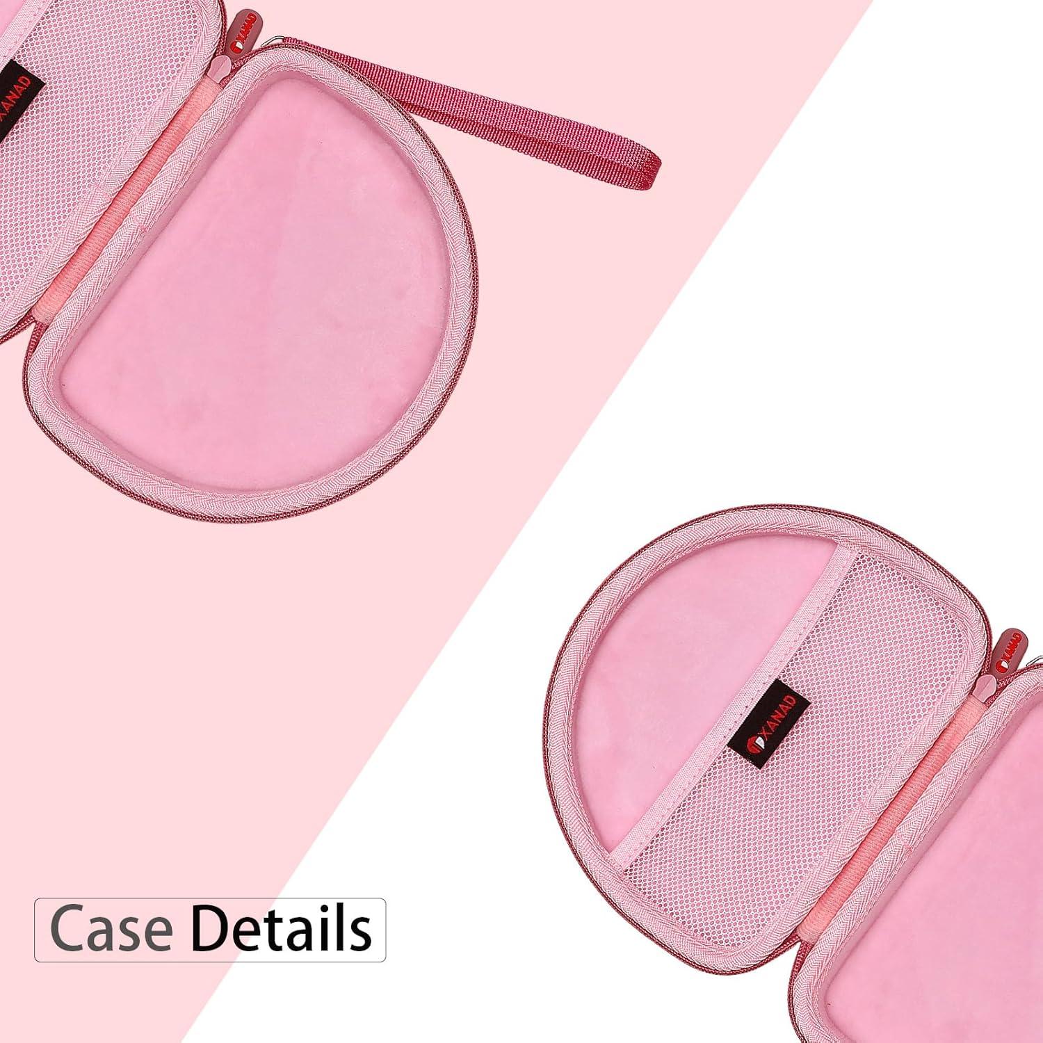 Funda Dura XANAD Rosa para Auriculares JBL y Sony On-Ear