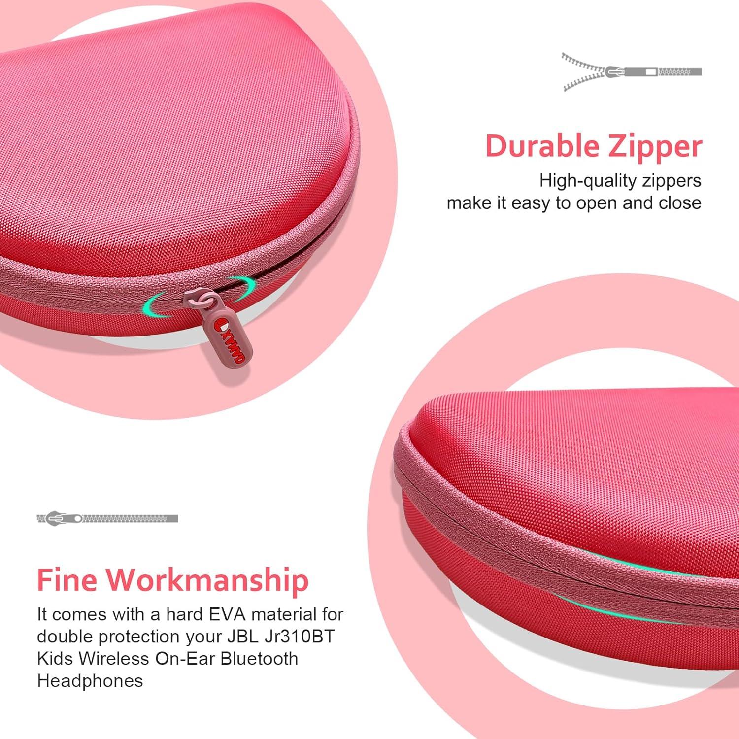 Funda Dura XANAD Rosa para Auriculares JBL y Sony On-Ear