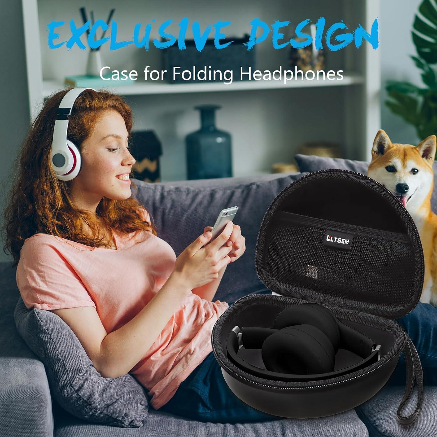 Funda LTGEM para Auriculares Beats Solo 4/Studio Pro/3 - Blanco