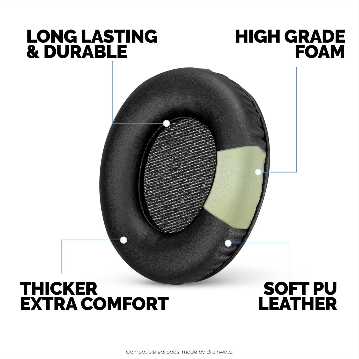 Almohadillas de Reemplazo Brainwavz para Auriculares Sennheiser HD205