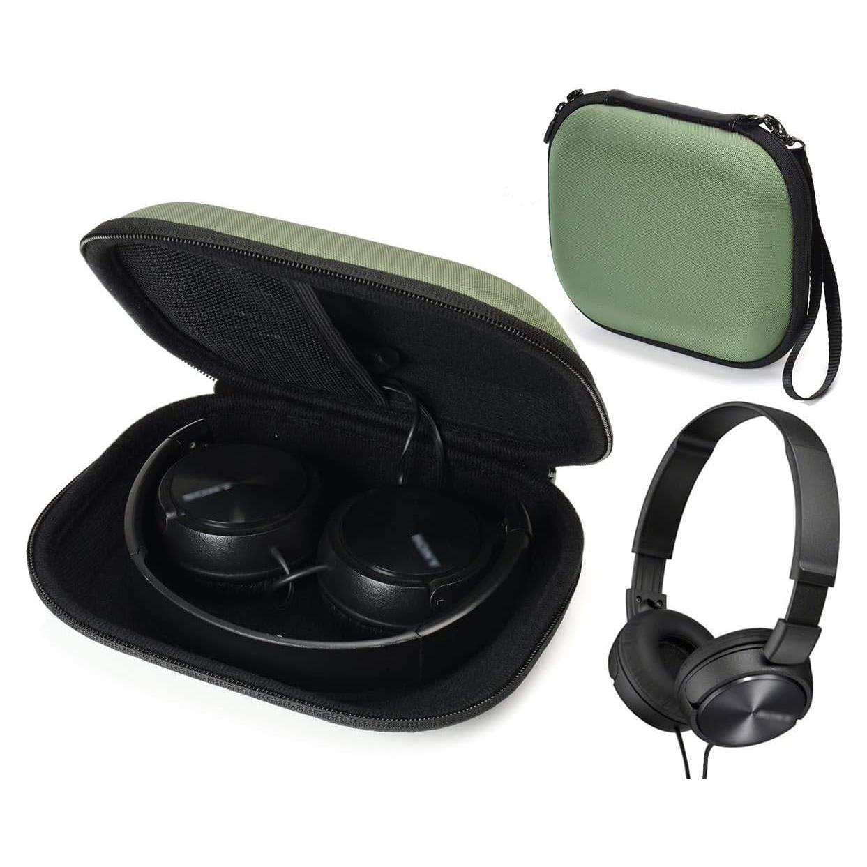 Funda para Auriculares WGear Verde para Sony MDRZX110NC
