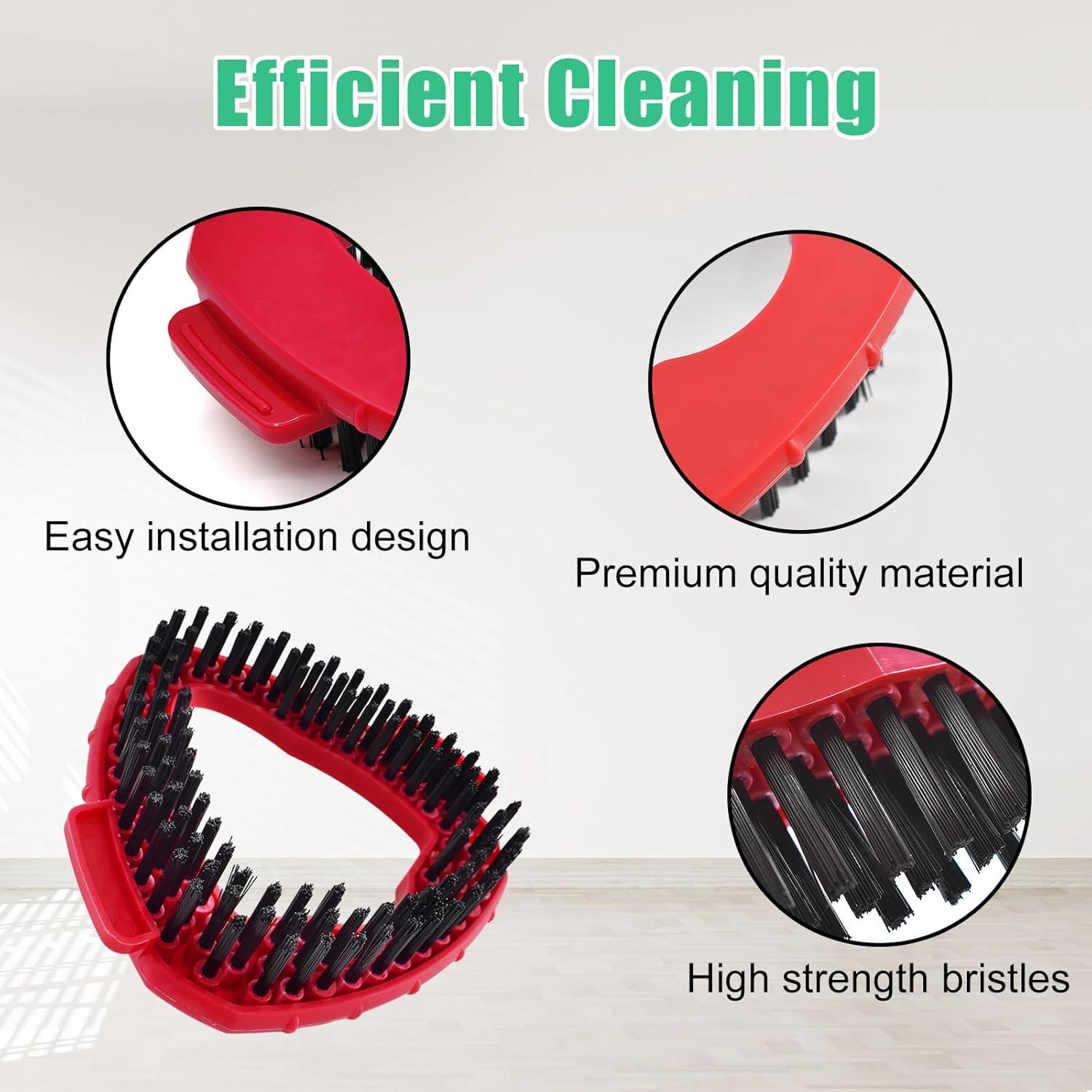 Set de Reemplazo Mopas Giratorias O Cedar - 2 Cabezas Microfibra + Mango Hierro