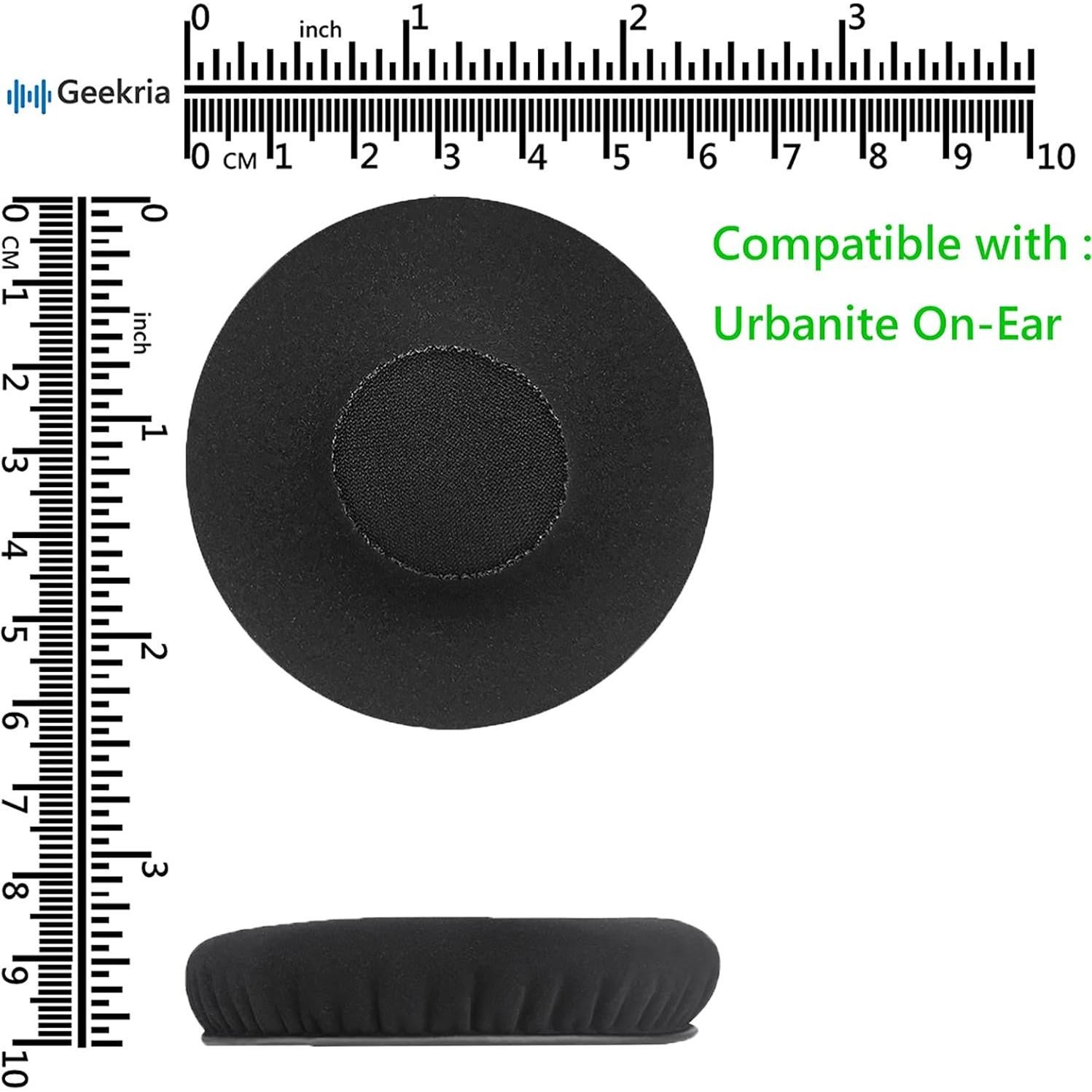 Almohadillas de Reemplazo Geekria para Auriculares Sennheiser Urbanite On-Ear