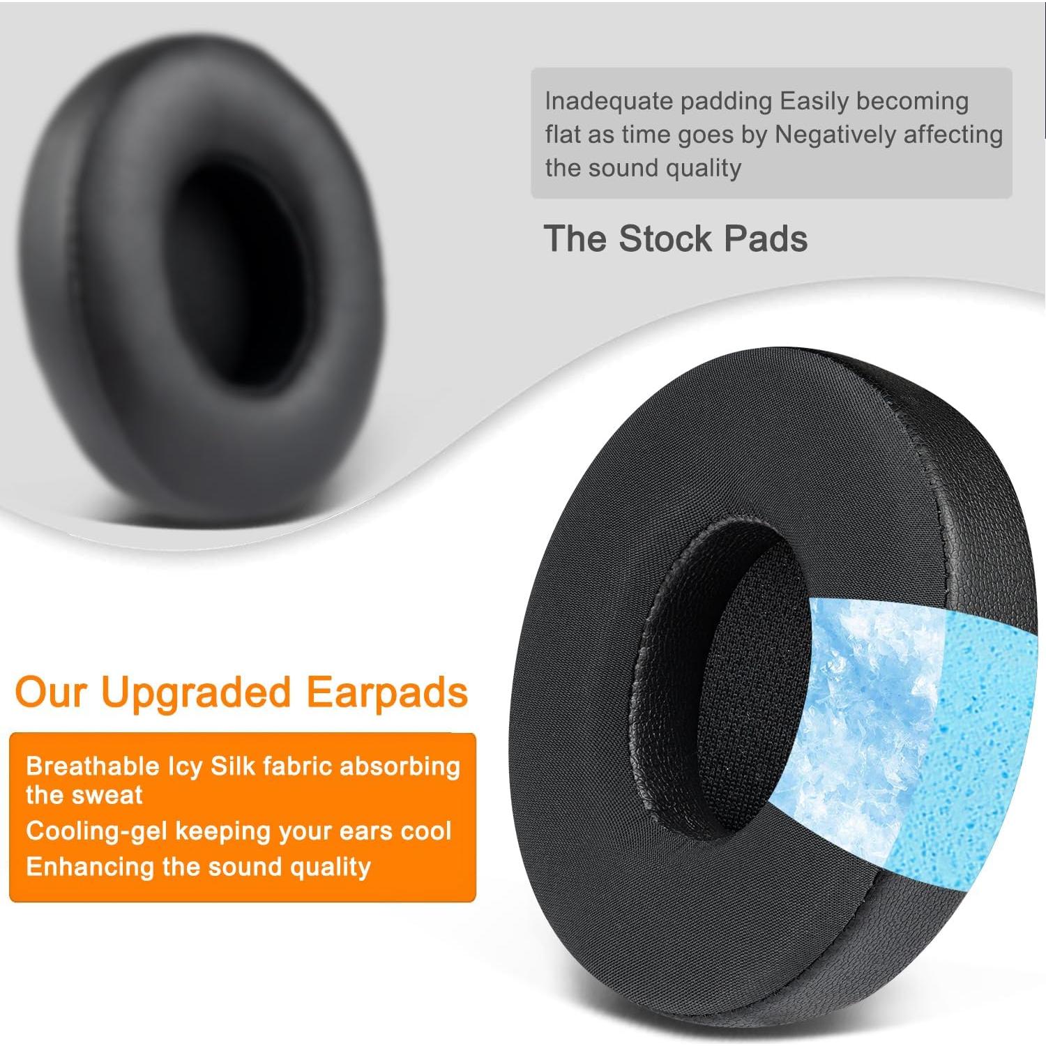 Almohadillas de Gel Refrigerante SOULWIT para Auriculares Solo4