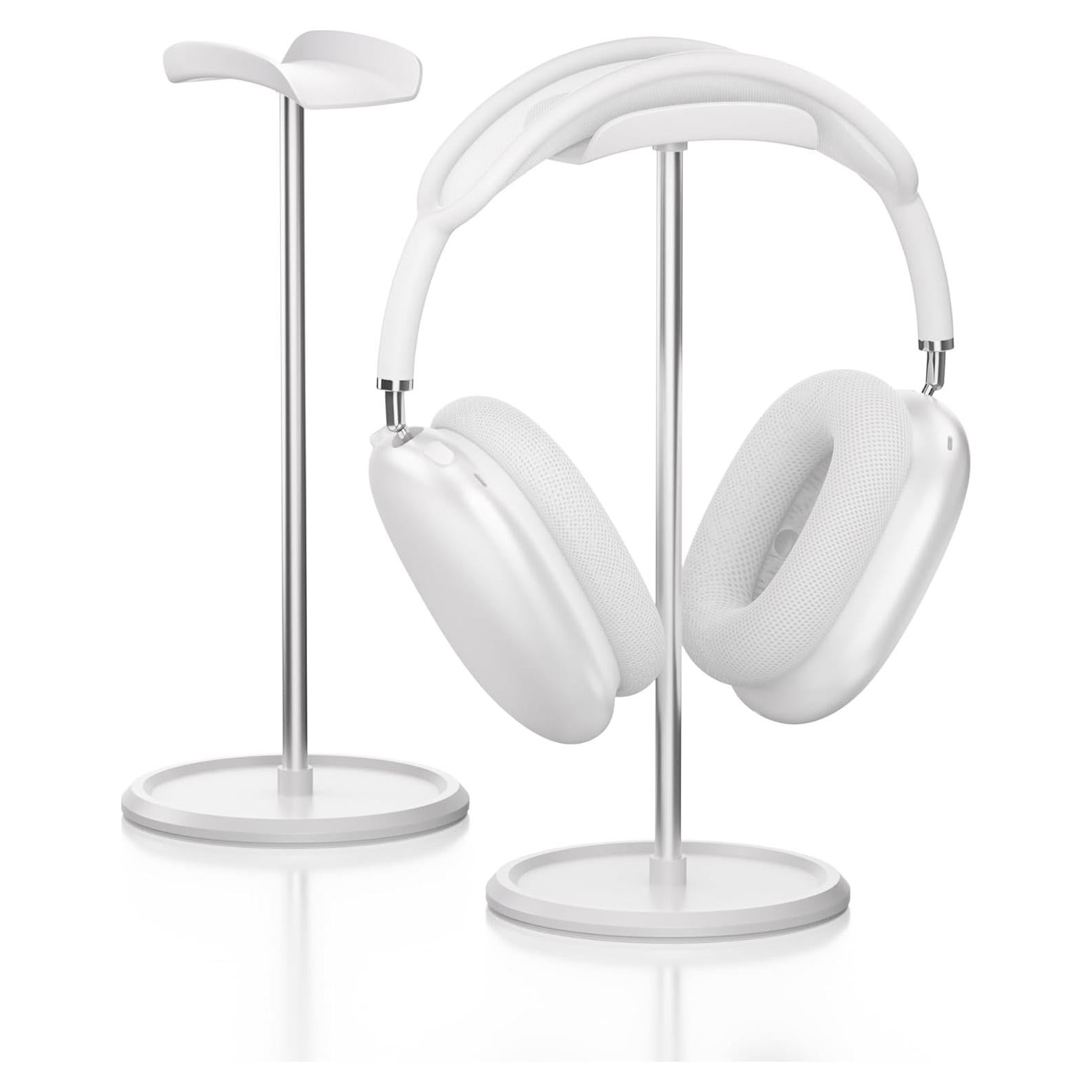 Soporte para Auriculares NQQNQQ YO-2 Blanco con Almacenamiento