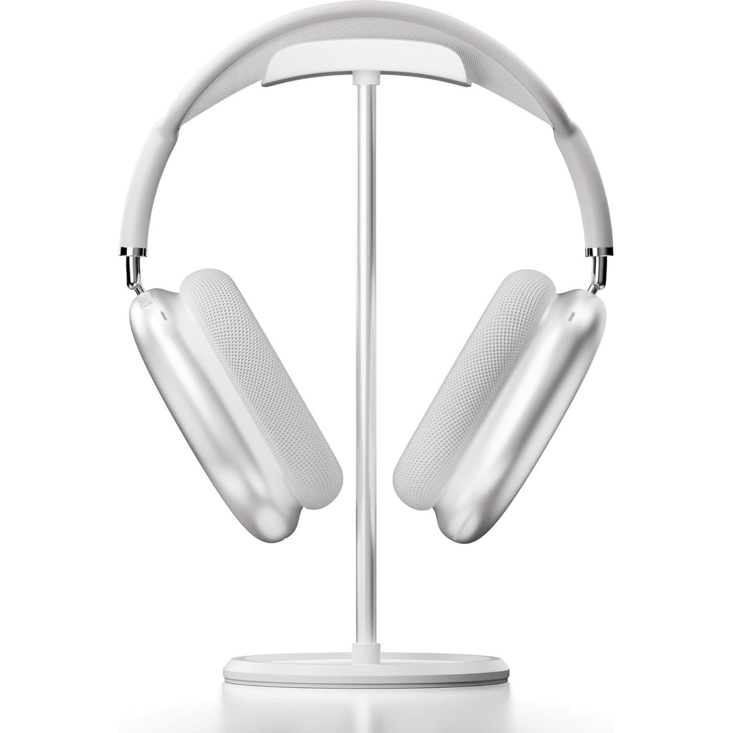 Soporte para Auriculares NQQNQQ YO-2 Blanco con Almacenamiento