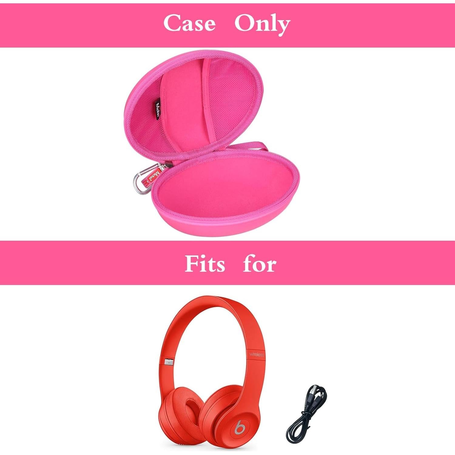 Funda Mchoi para Auriculares Bluetooth On-Ear Beats y TOZO
