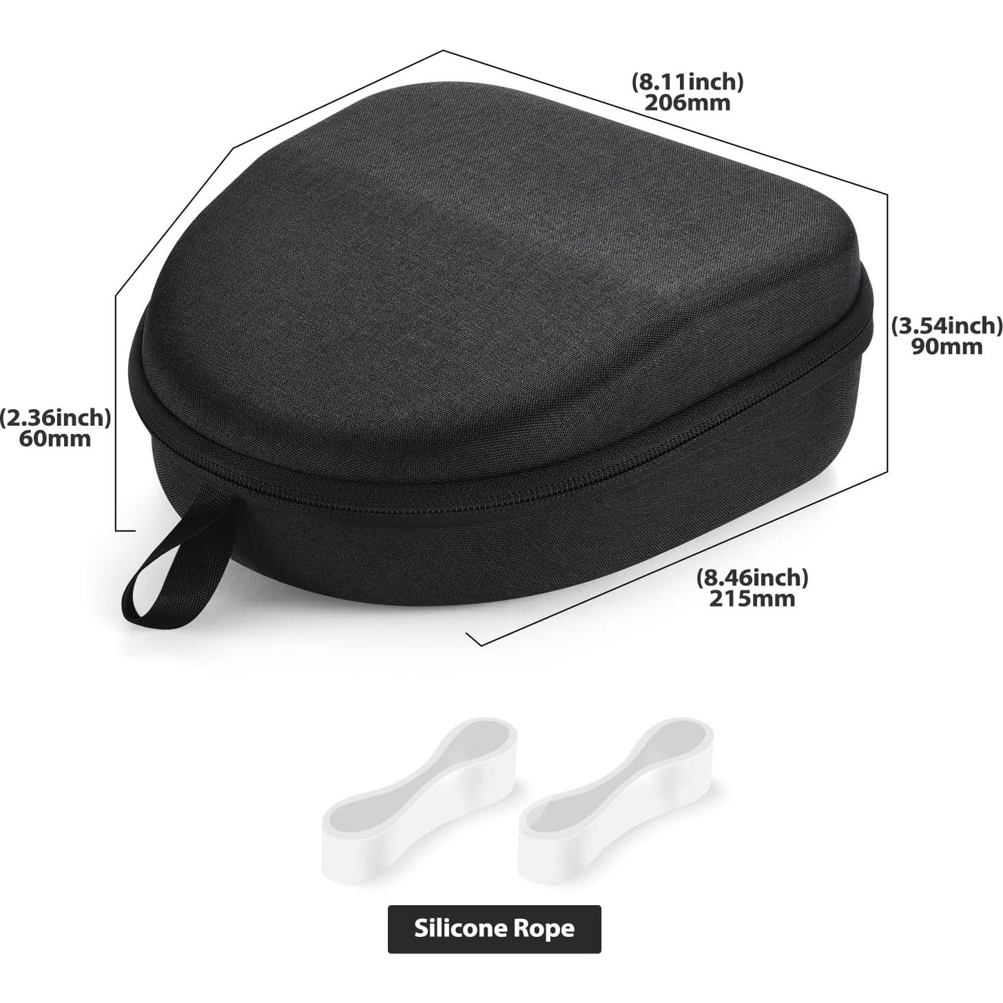 Funda Dura de Transporte Seracle para Auriculares Beats - Negro
