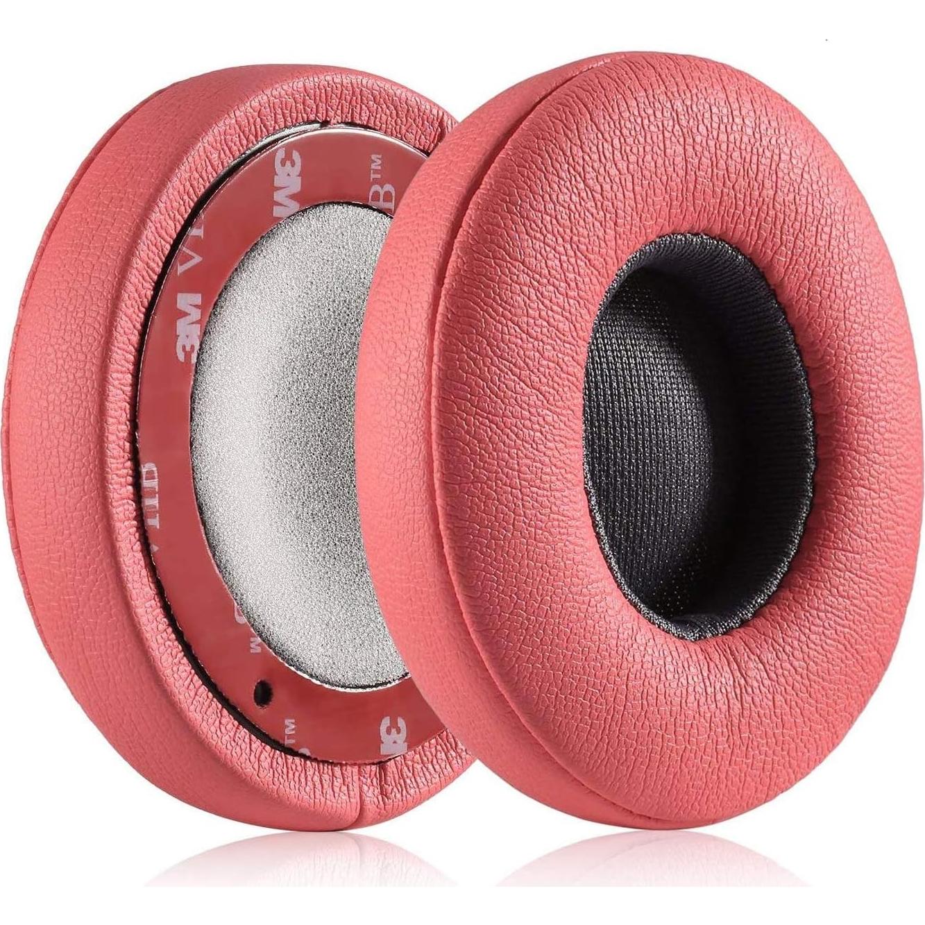 Almohadillas Inalámbricas de Repuesto CONVELIFE para Beats Solo 2.0/3.0 - Rosa/Rojo Psicodélico