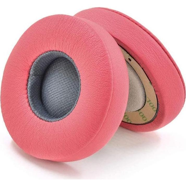 Almohadillas Inalámbricas de Repuesto CONVELIFE para Beats Solo 2.0/3.0 - Rosa/Rojo Psicodélico