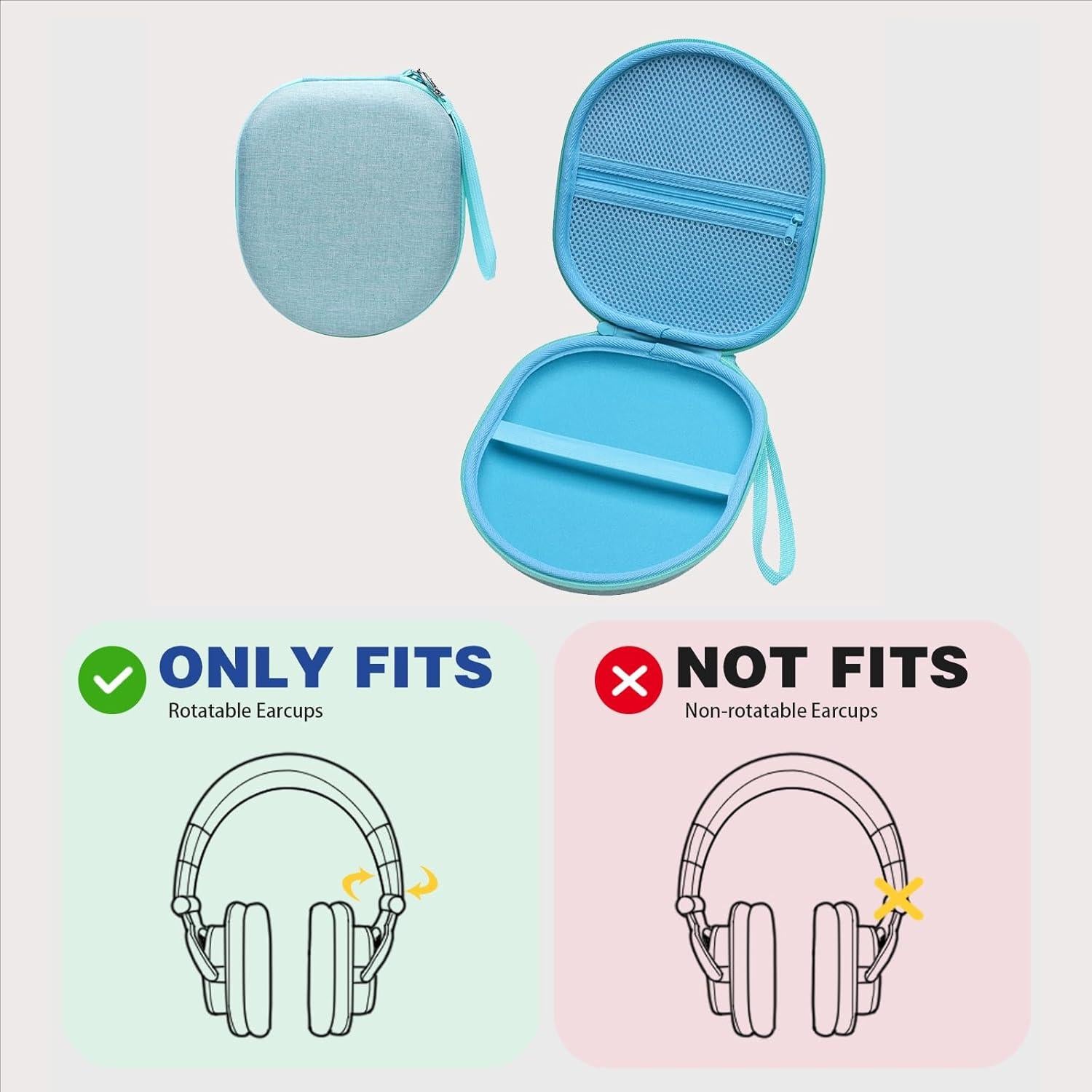 Funda EVA XANAD para Auriculares In-Ear Sony JBL Bose Verde