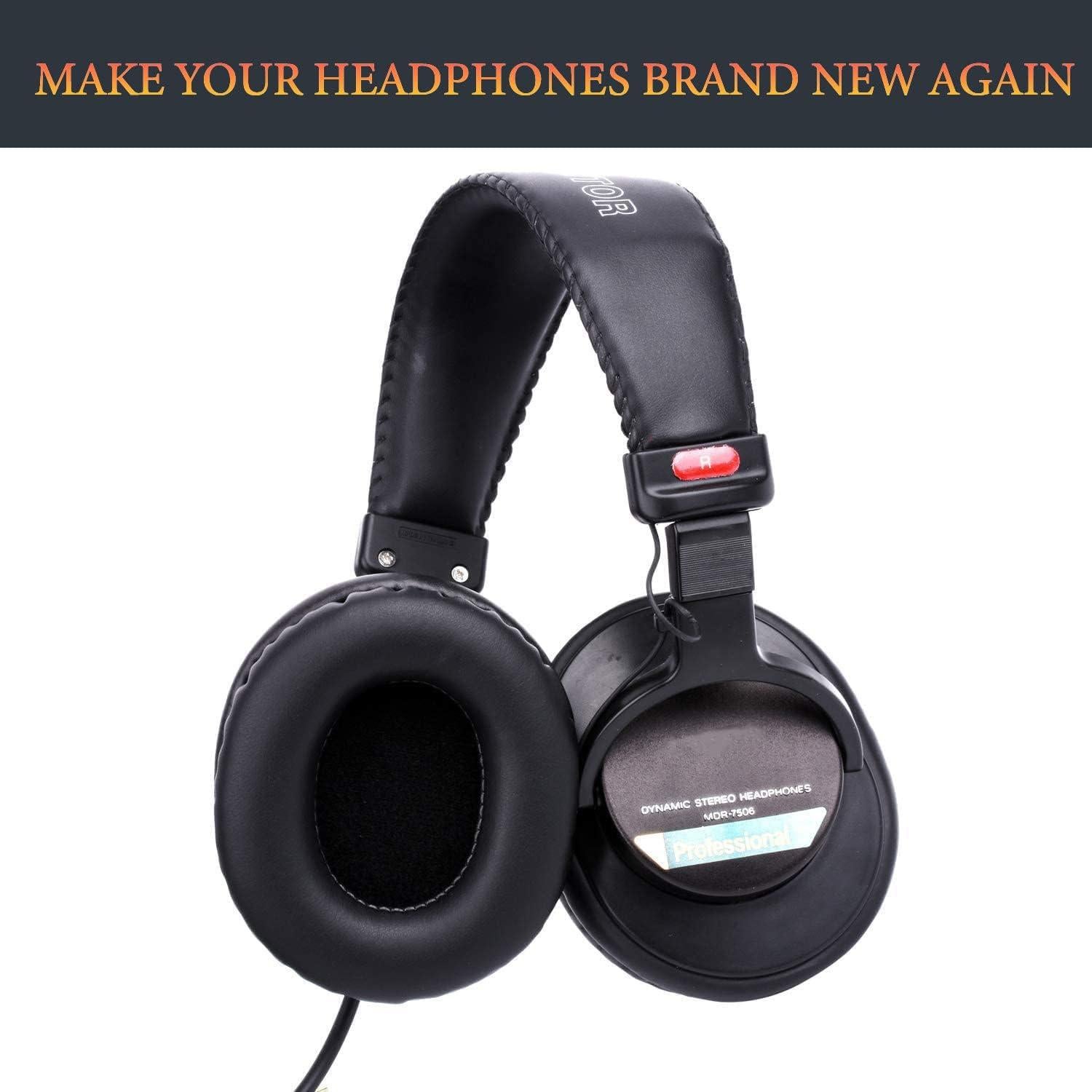 Almohadillas de Reemplazo SOULWIT para Auriculares Sony MDR-7506