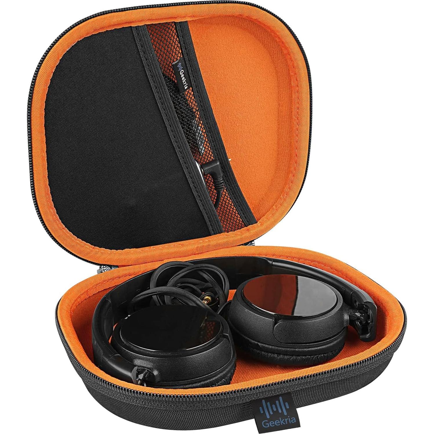Funda Dura Geekria para Auriculares Sony MDR-ZX - Negro