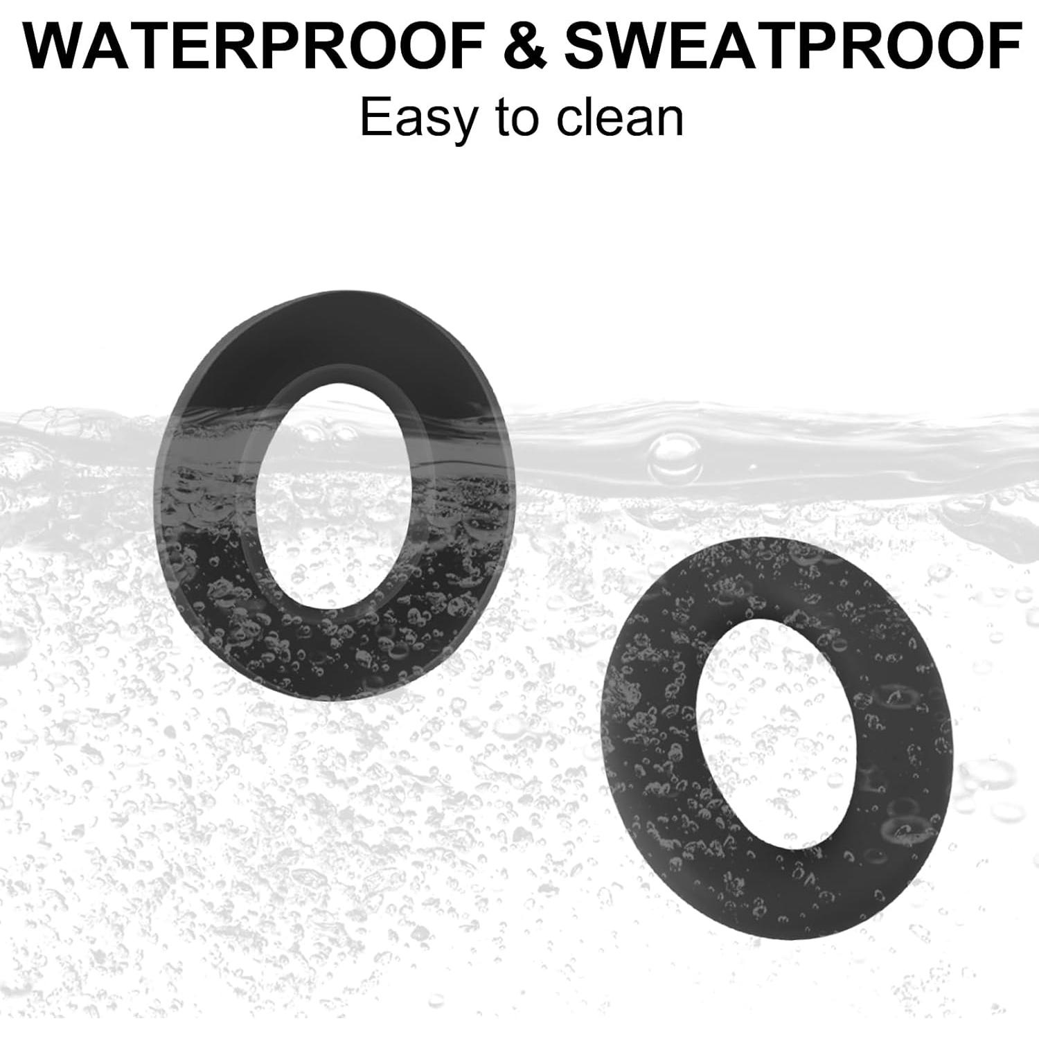 Cubiertas de silicona para almohadillas Sony WH-1000XM4 - A prueba de sudor