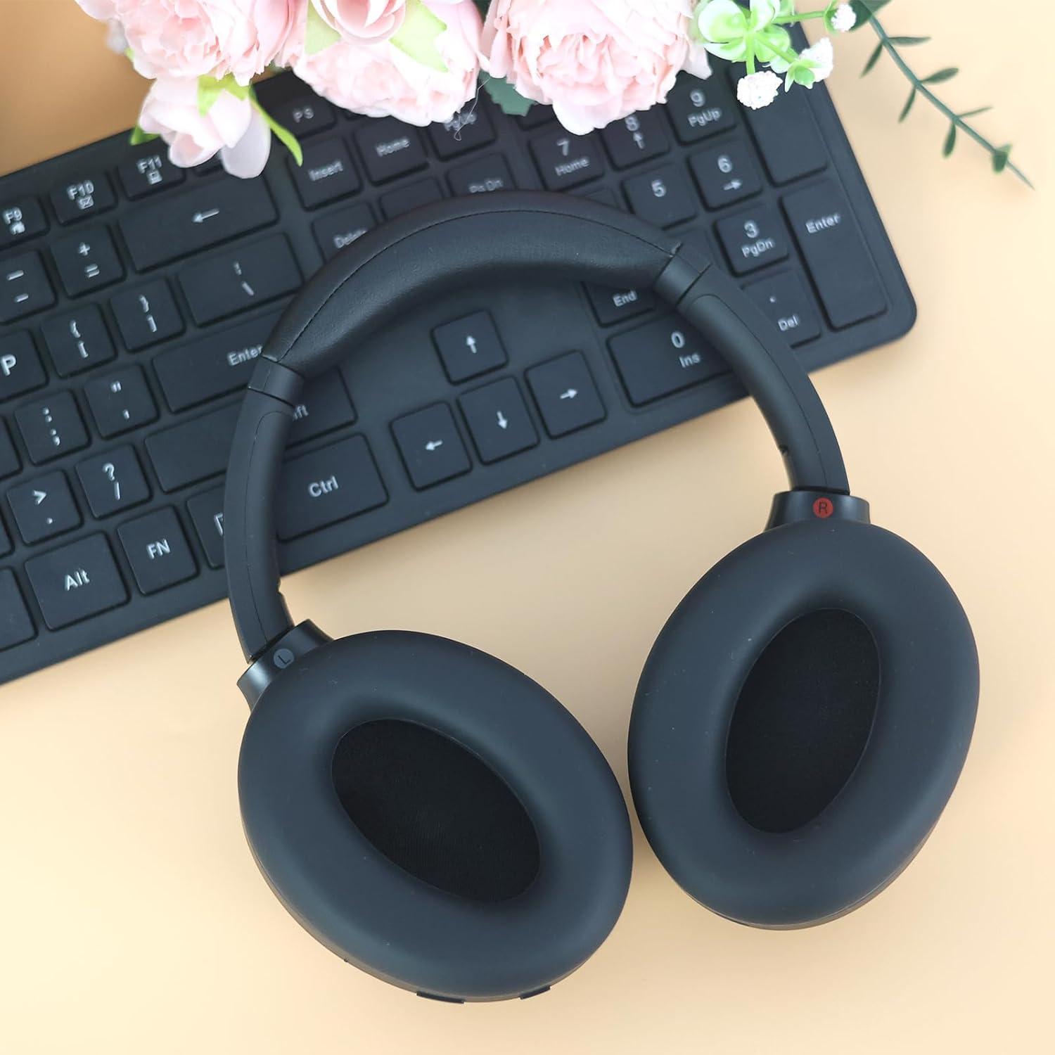 Cubiertas de silicona para almohadillas Sony WH-1000XM4 - A prueba de sudor