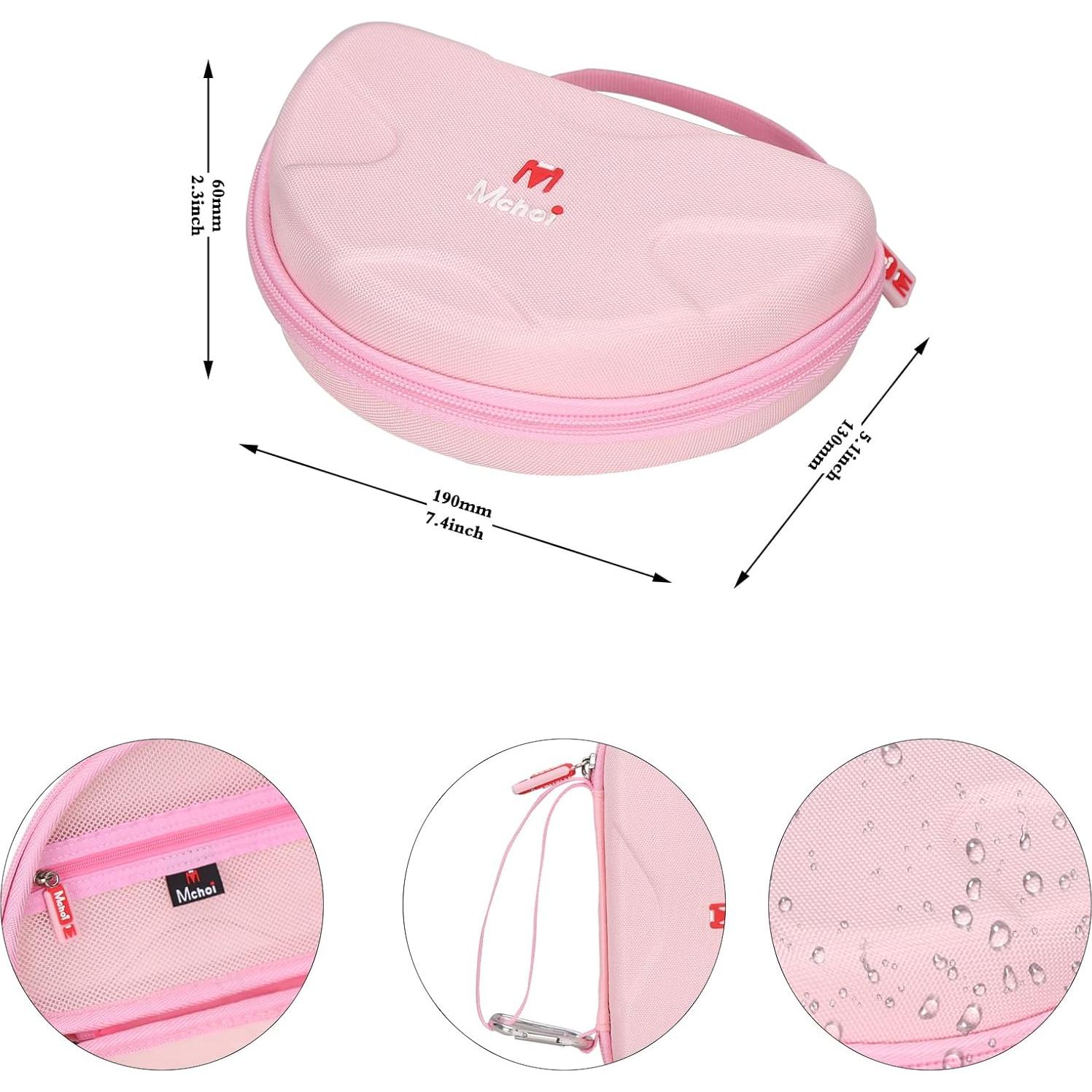 Funda Dura Mchoi para Auriculares Sony MDR-ZX110 Rosa