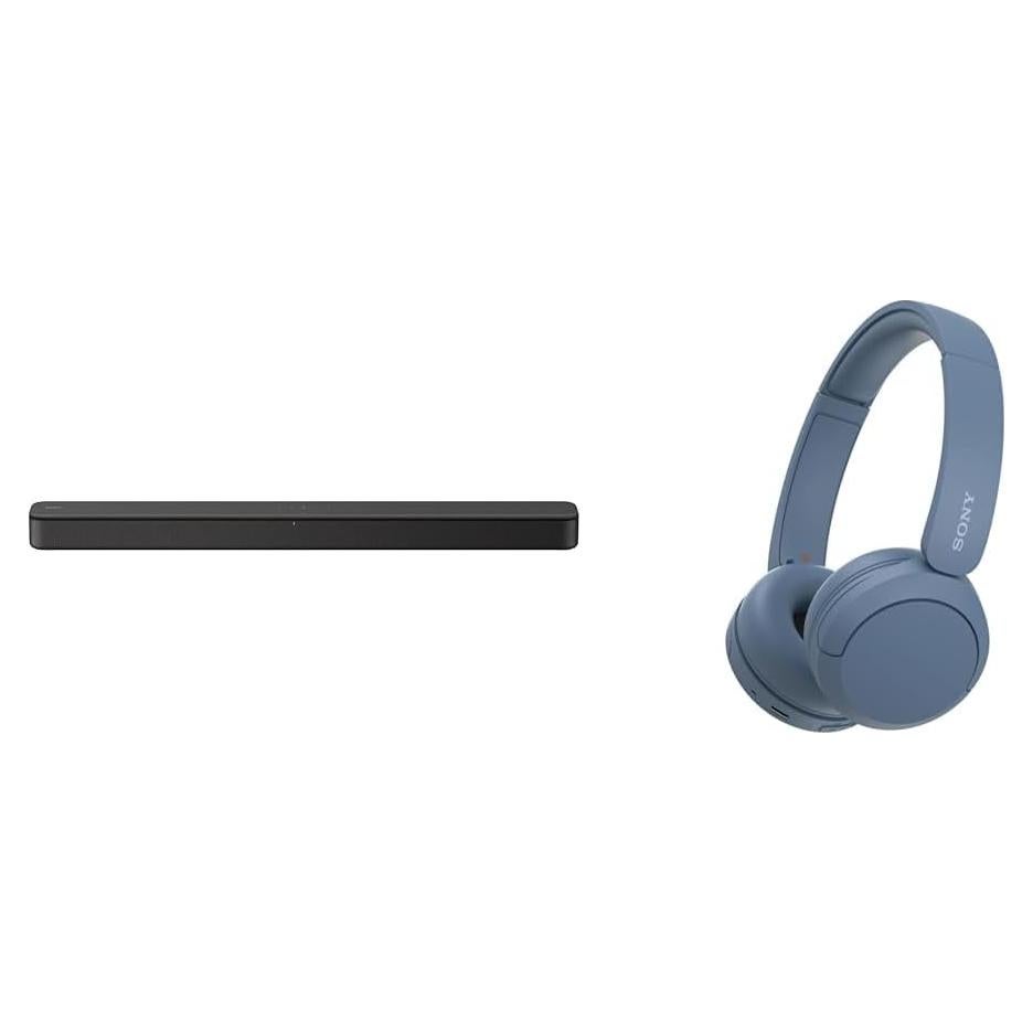Barra de Sonido Sony S100F 2.0ch Bluetooth y Auriculares WH-CH520