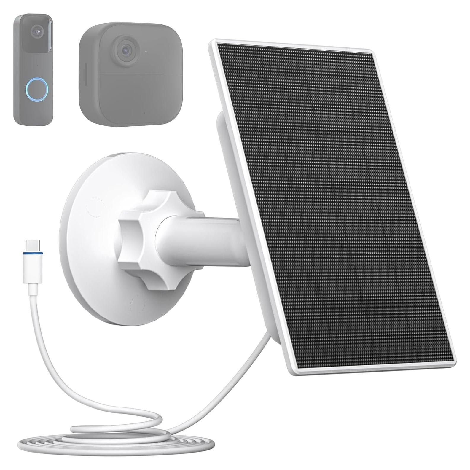 Panel Solar Zivif 2W para Cámara Blink Outdoor 4 y Videoportero